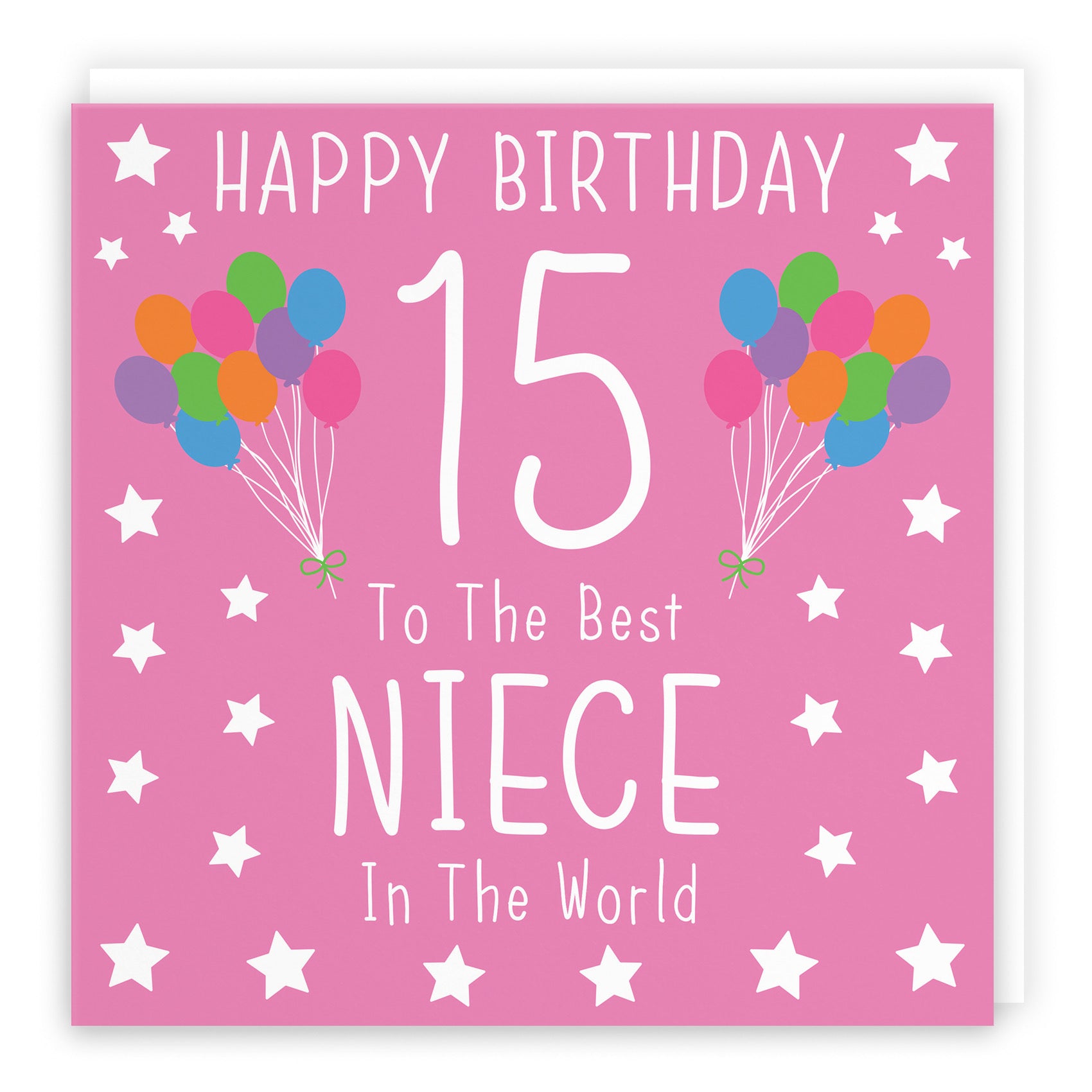 Large Niece 15th Birthday Card Iconic - Default Title (B0BBN17659)