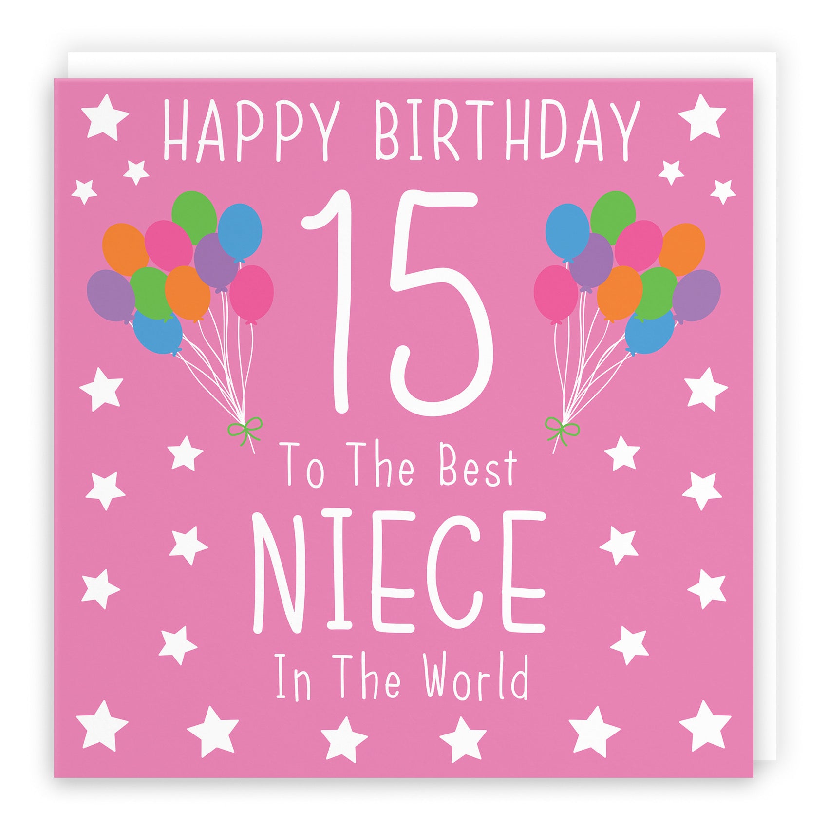 Large 15th Niece Birthday Card Iconic Hunts England large-15th-niece-birthday-card-iconic-hunts-england