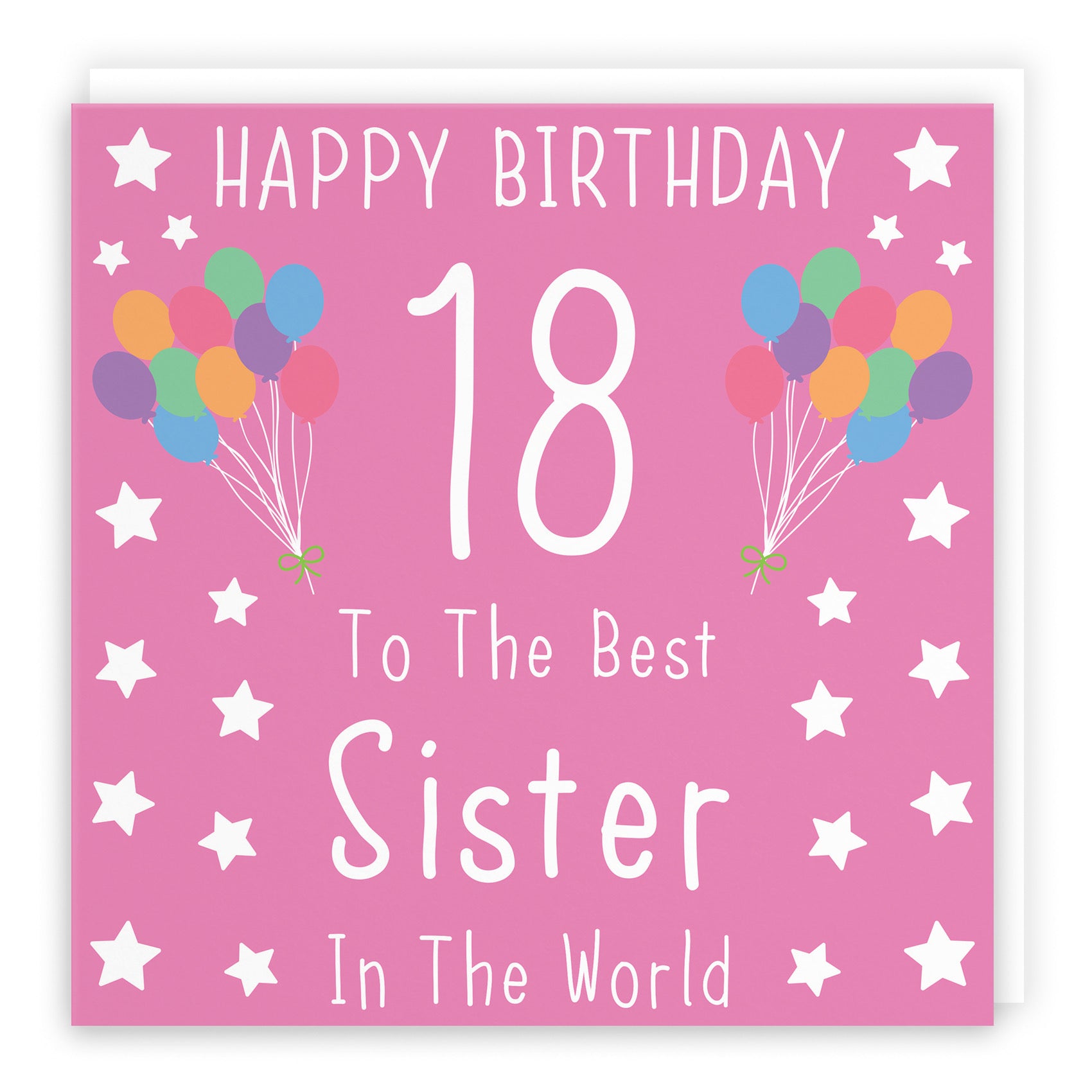 Large Sister 18th Birthday Card Iconic - Default Title (B0BBN1JCBN)