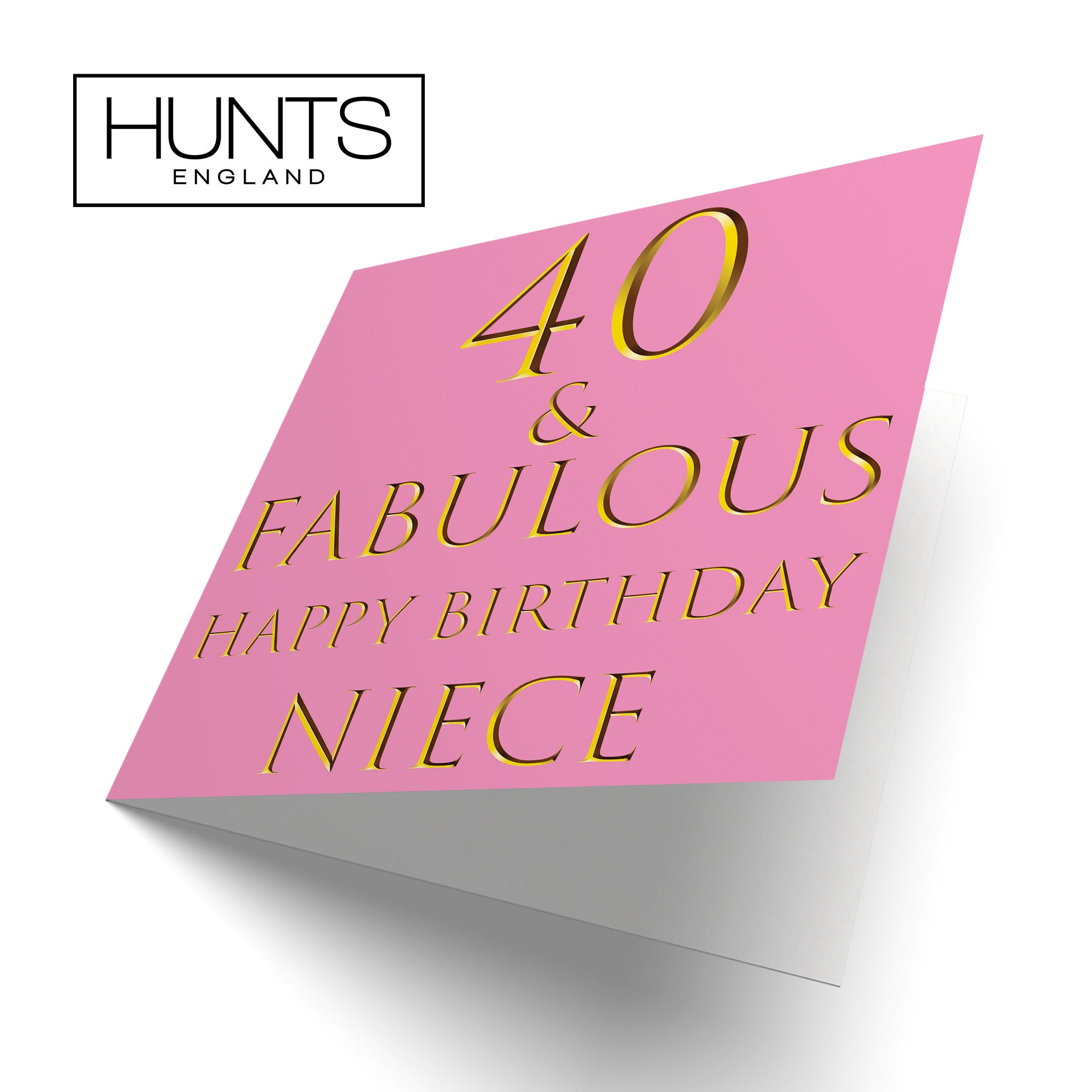 Large Niece 40th Birthday Card Still Totally Fabulous - Default Title (B0BBN1T4GT)