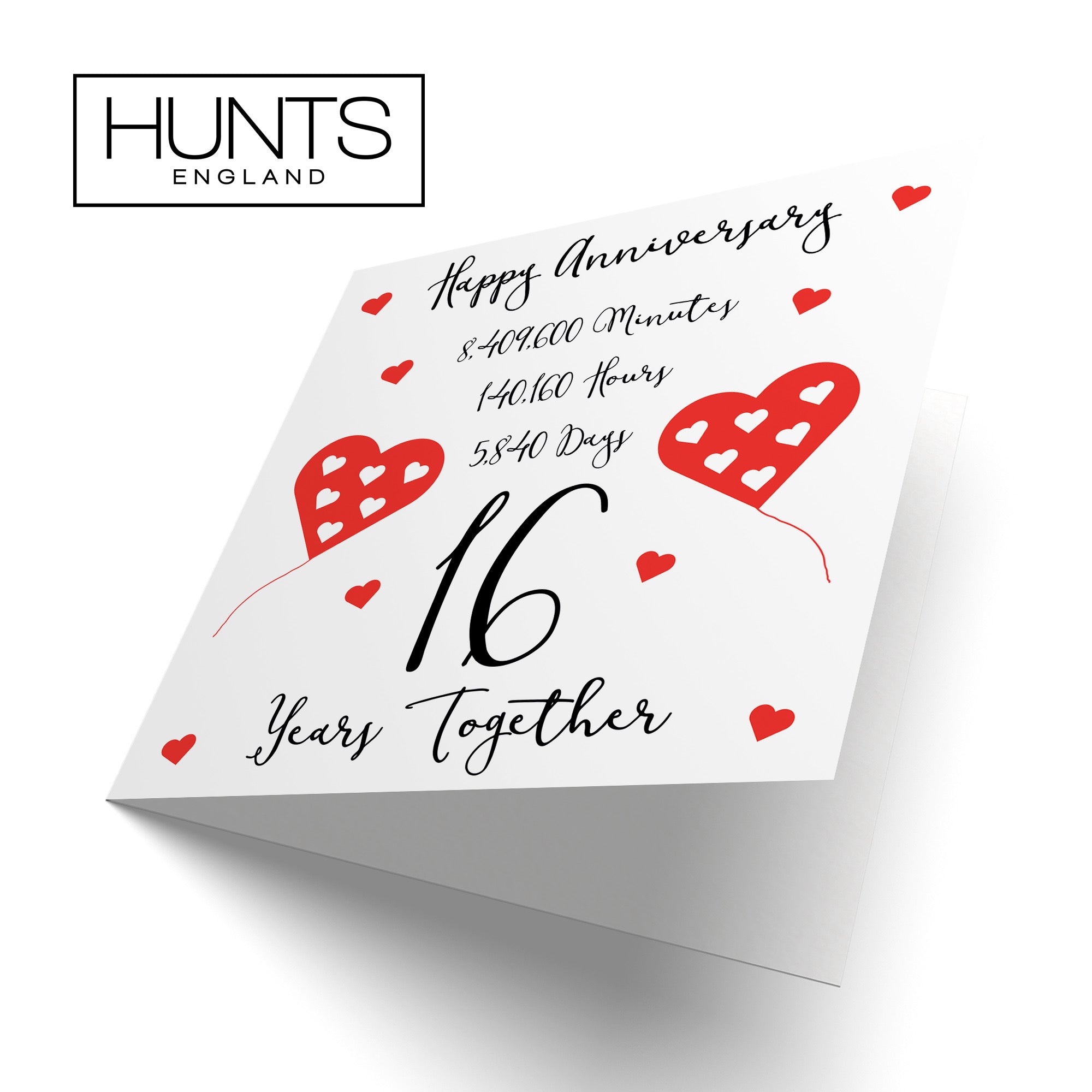 Large 16th Anniversary Card Timeless - Default Title (B0BBRVL4W1)