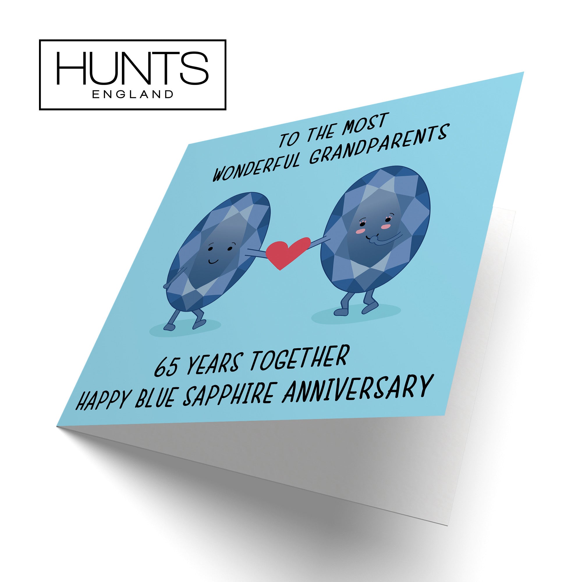 Large Grandparents 65th Anniversary Card Iconic - Default Title (B0BBRVRHZB)