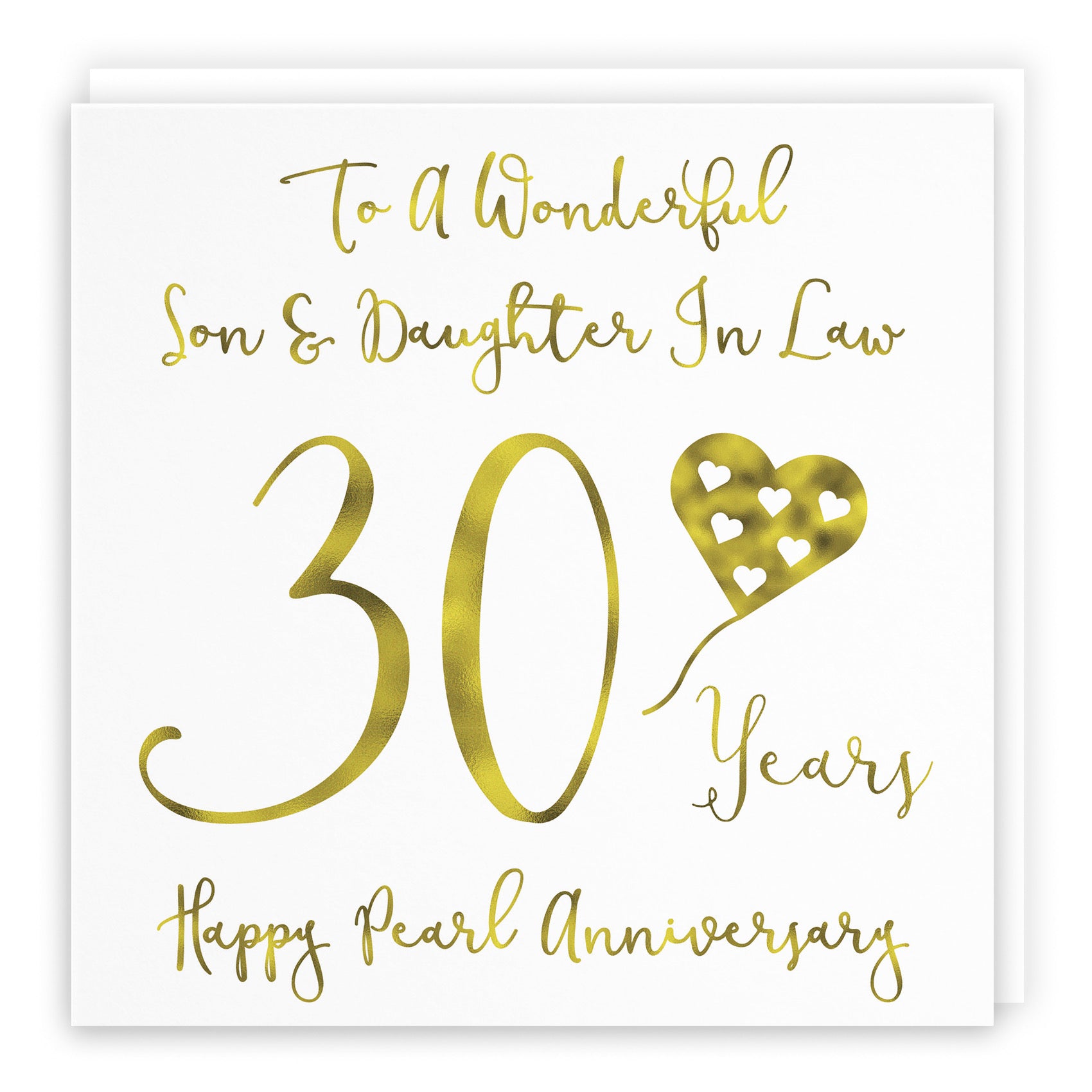 Large Son And Daughter In Law 30th Anniversary Card Milano - Default Title (B0BBRYVNMB)