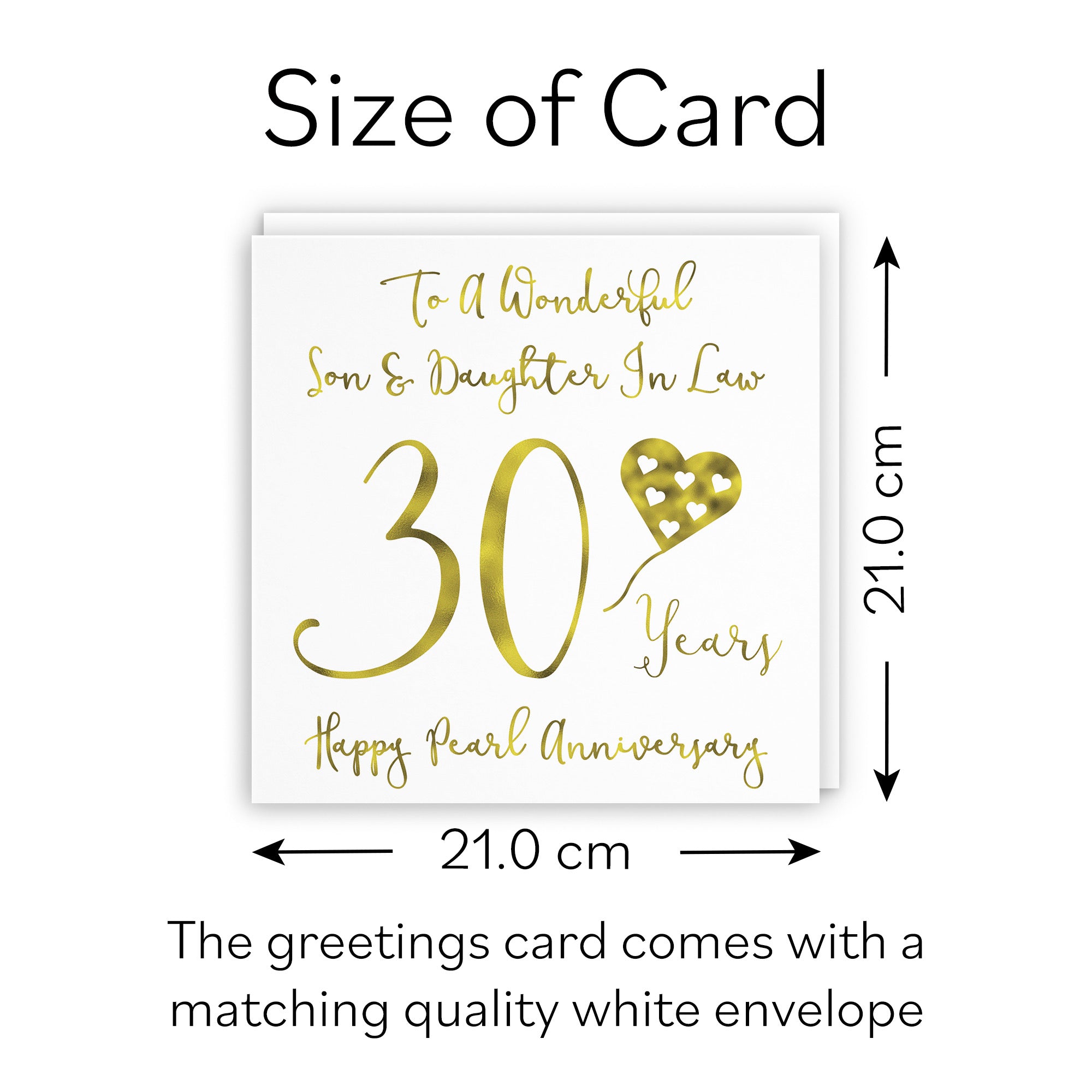 Large Son And Daughter In Law 30th Anniversary Card Milano - Default Title (B0BBRYVNMB)