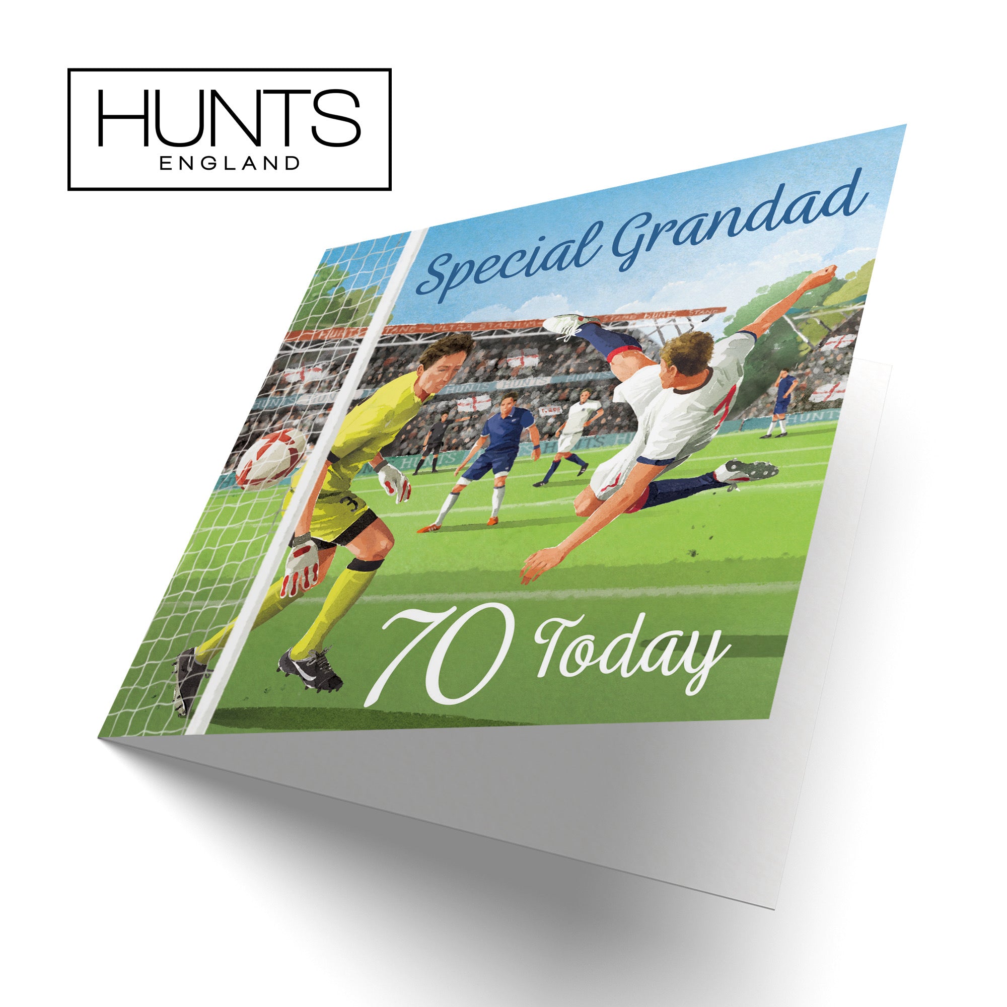 70th Grandad Football Birthday Card Milo's Gallery - Default Title (B0CNXVHSTS)