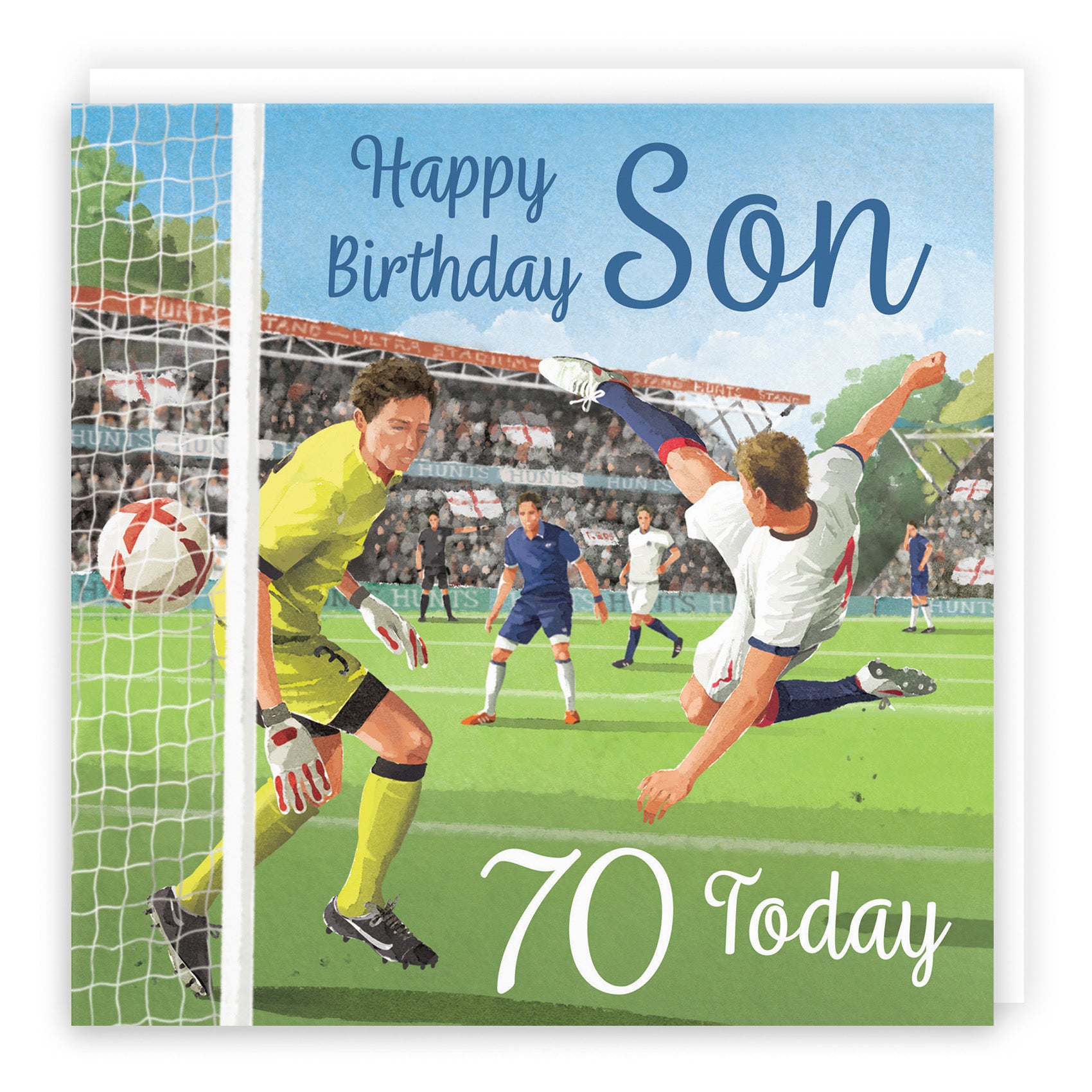 70th Son Football Birthday Card Milo's Gallery - Default Title (B0CNXW918W)