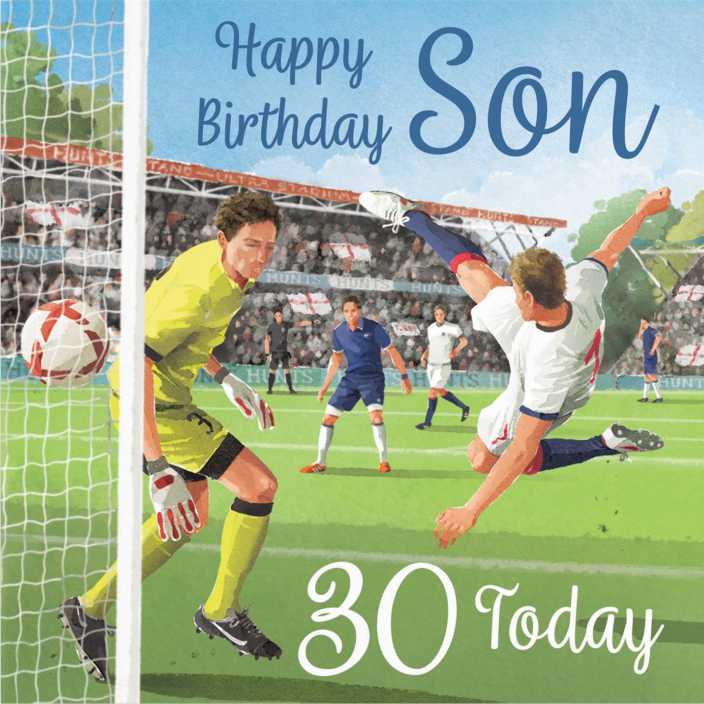 30th Son Football Birthday Card Milo's Gallery - Default Title (B0CNXWLY53)