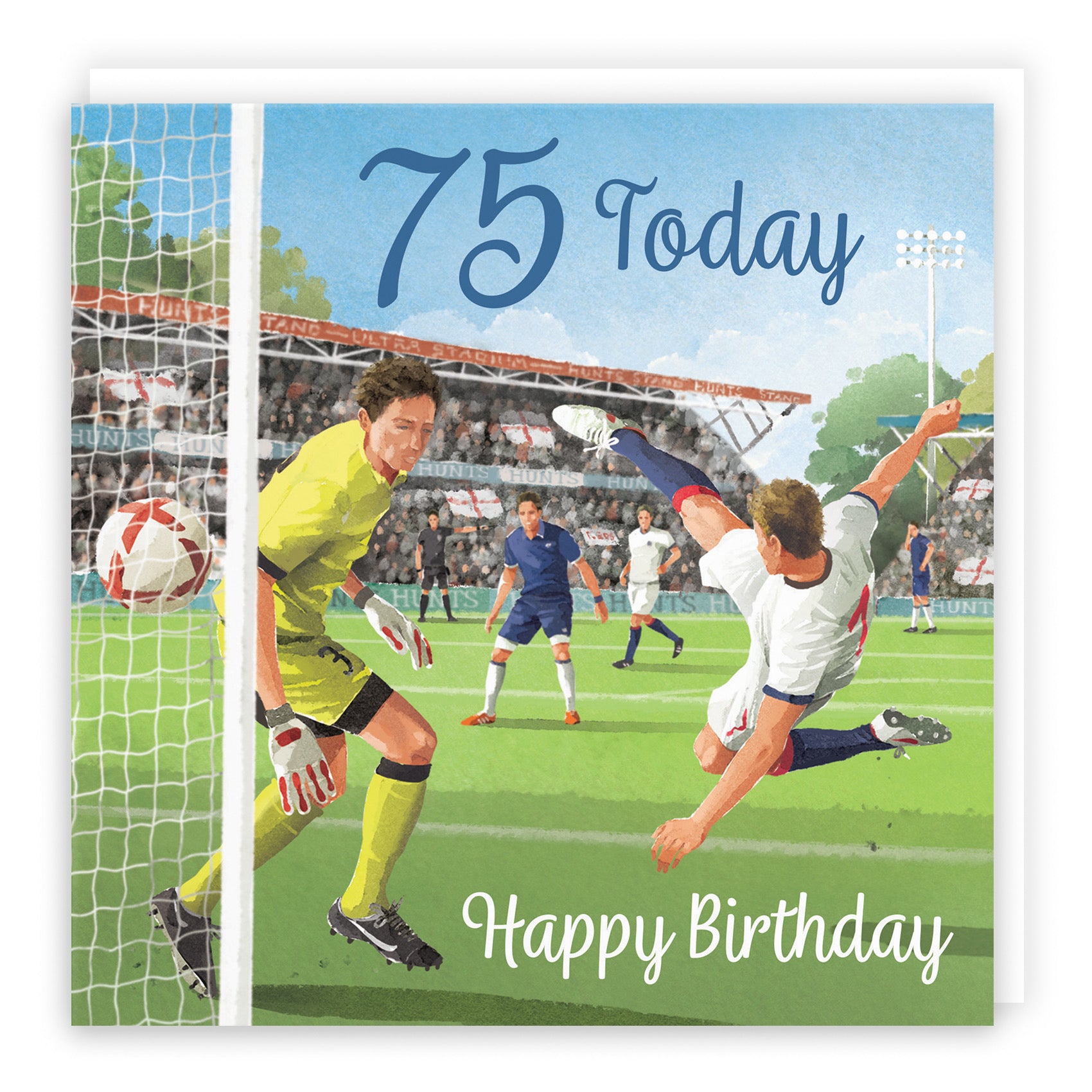 Football 75th Birthday Card Milo's Gallery - Default Title (B0CNXWTDDB)