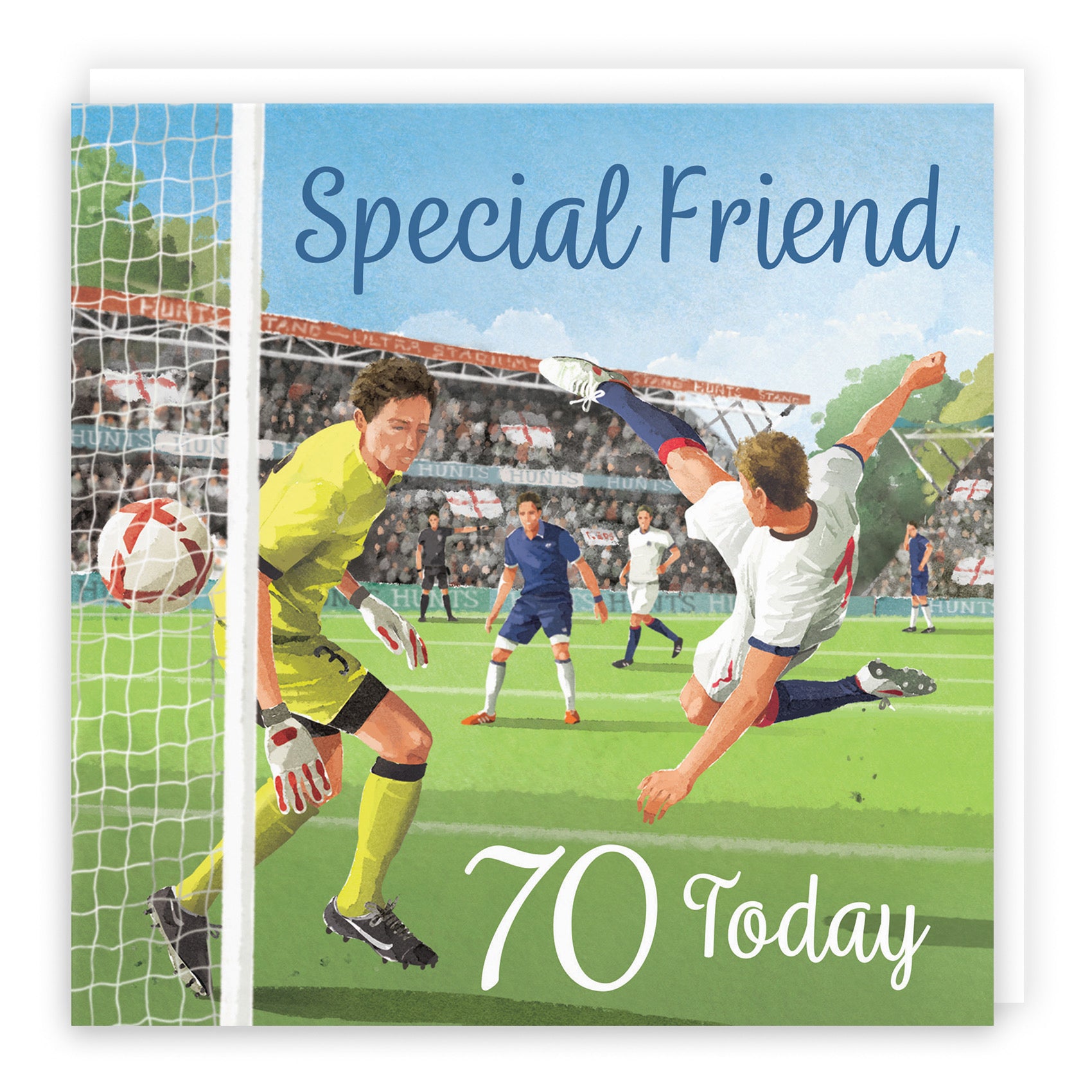 70th Friend Football Birthday Card Milo's Gallery - Default Title (B0CNXWXK7W)