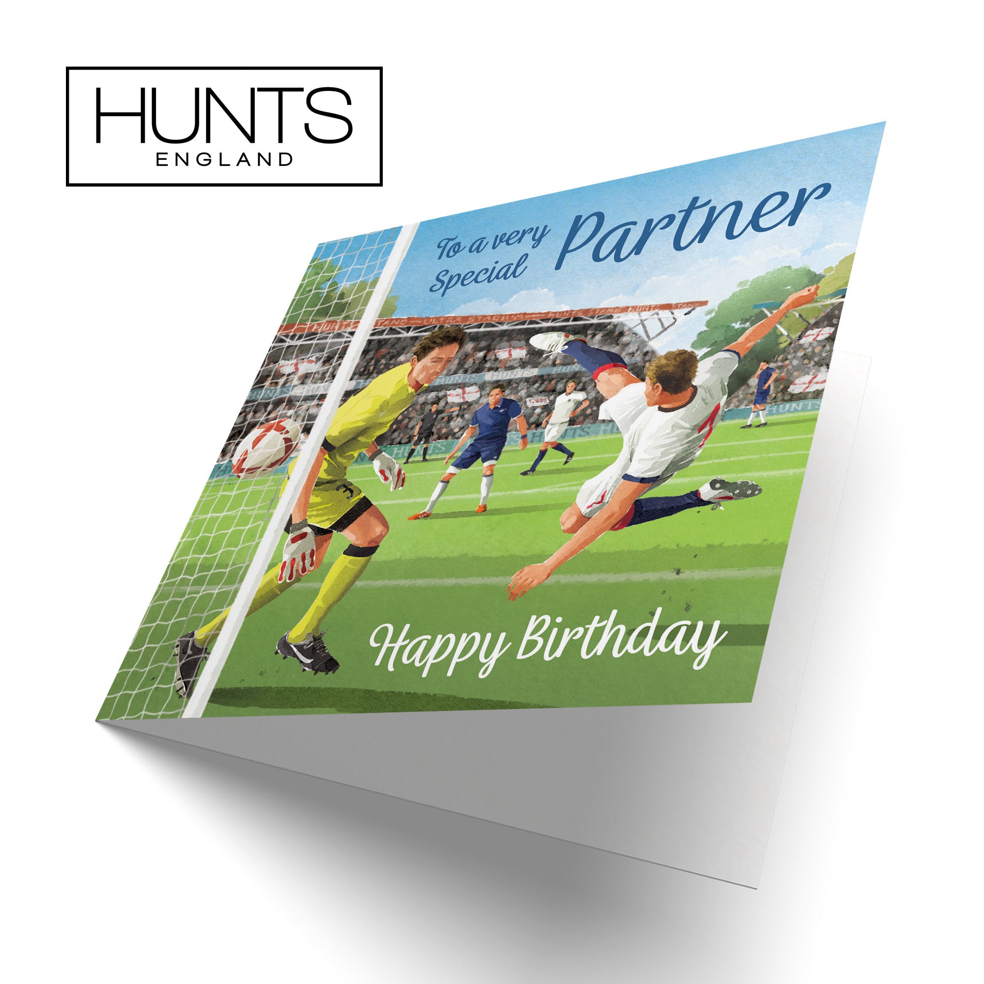 Partner Football Birthday Card Milo's Gallery - Default Title (B0CNXX137Y)