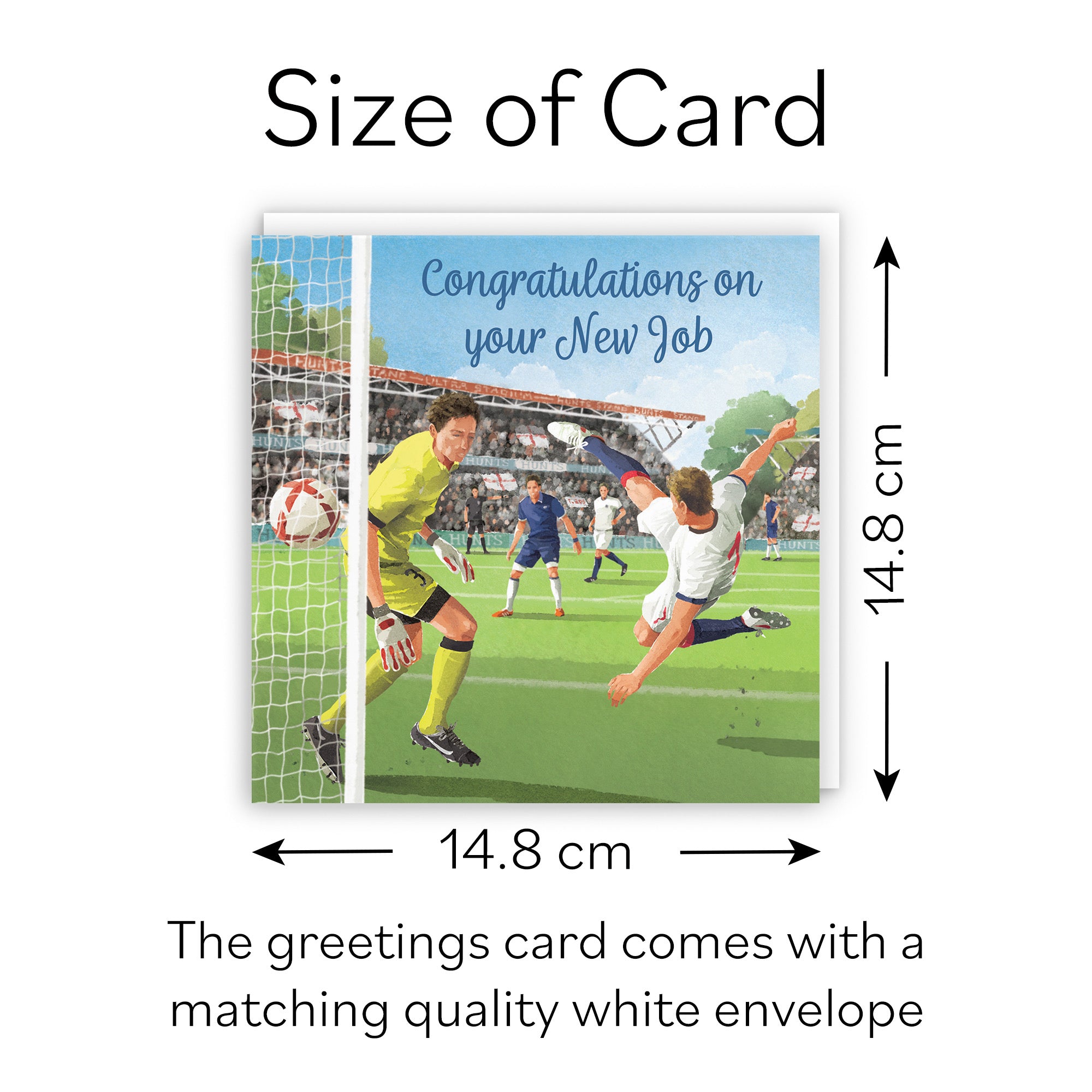 Football New Job Congratulations Card Milo's Gallery - Default Title (B0CNXX4FKM)