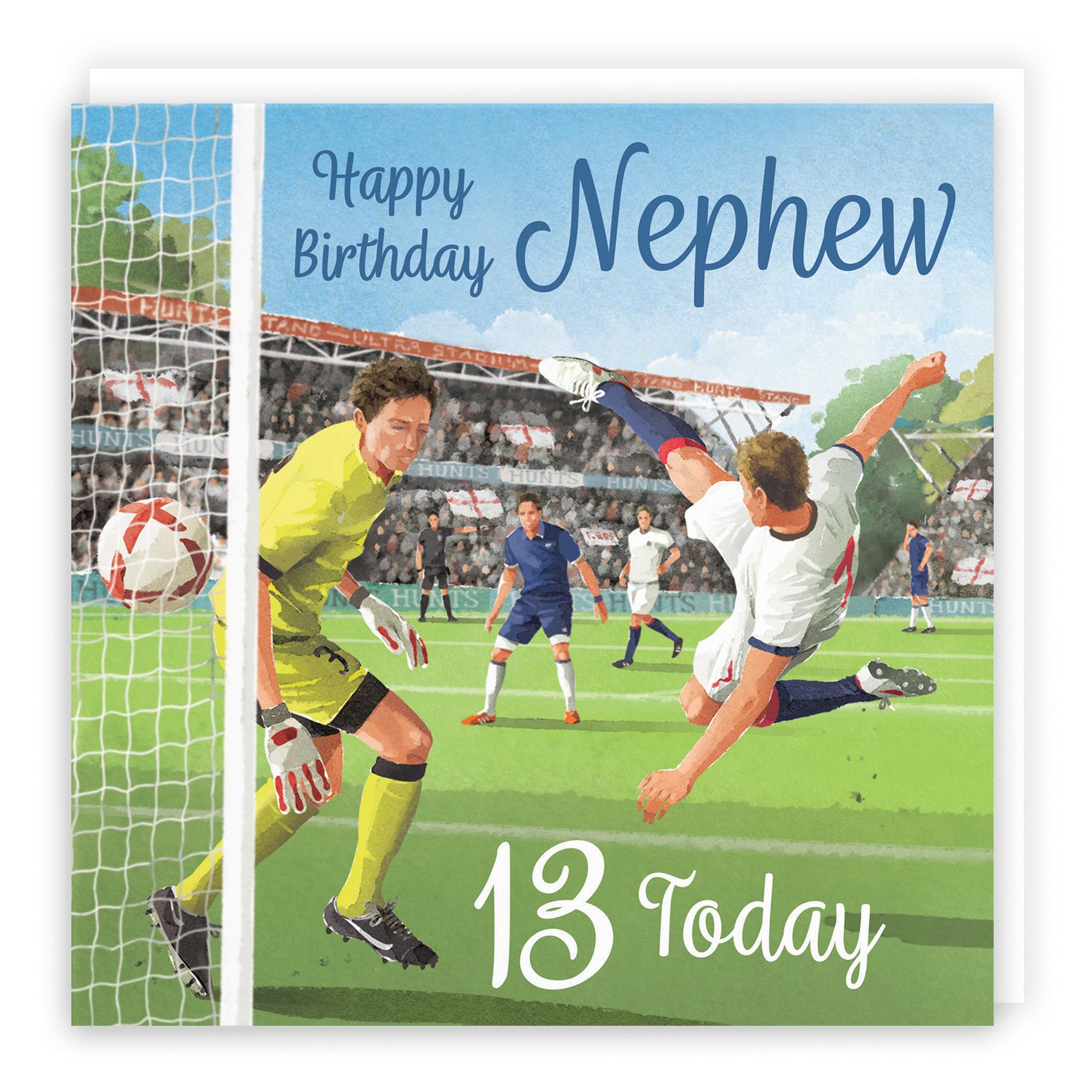 13th Nephew Football Birthday Card Milo's Gallery - Default Title (B0CNXX4RMR)