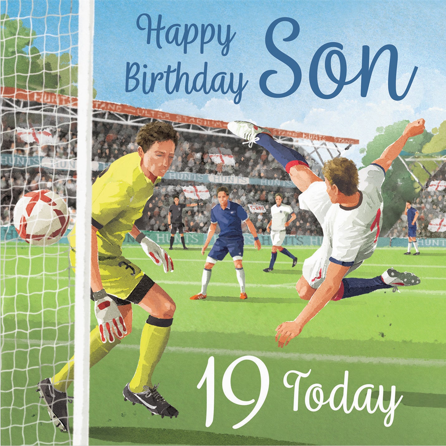 19th Son Football Birthday Card Milo's Gallery - Default Title (B0CNXX4RN6)