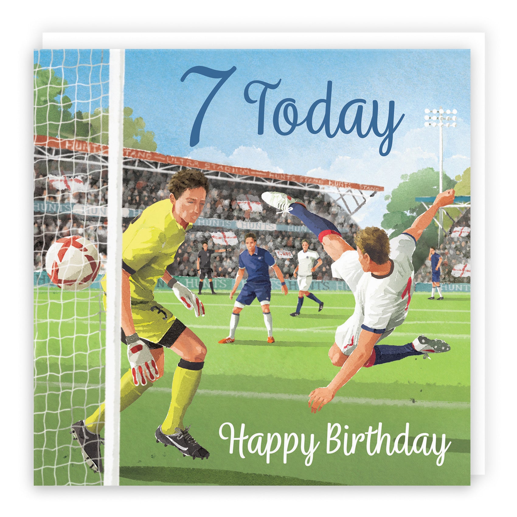 Football 7th Birthday Card Milo's Gallery - Default Title (B0CNXX5GZ9)