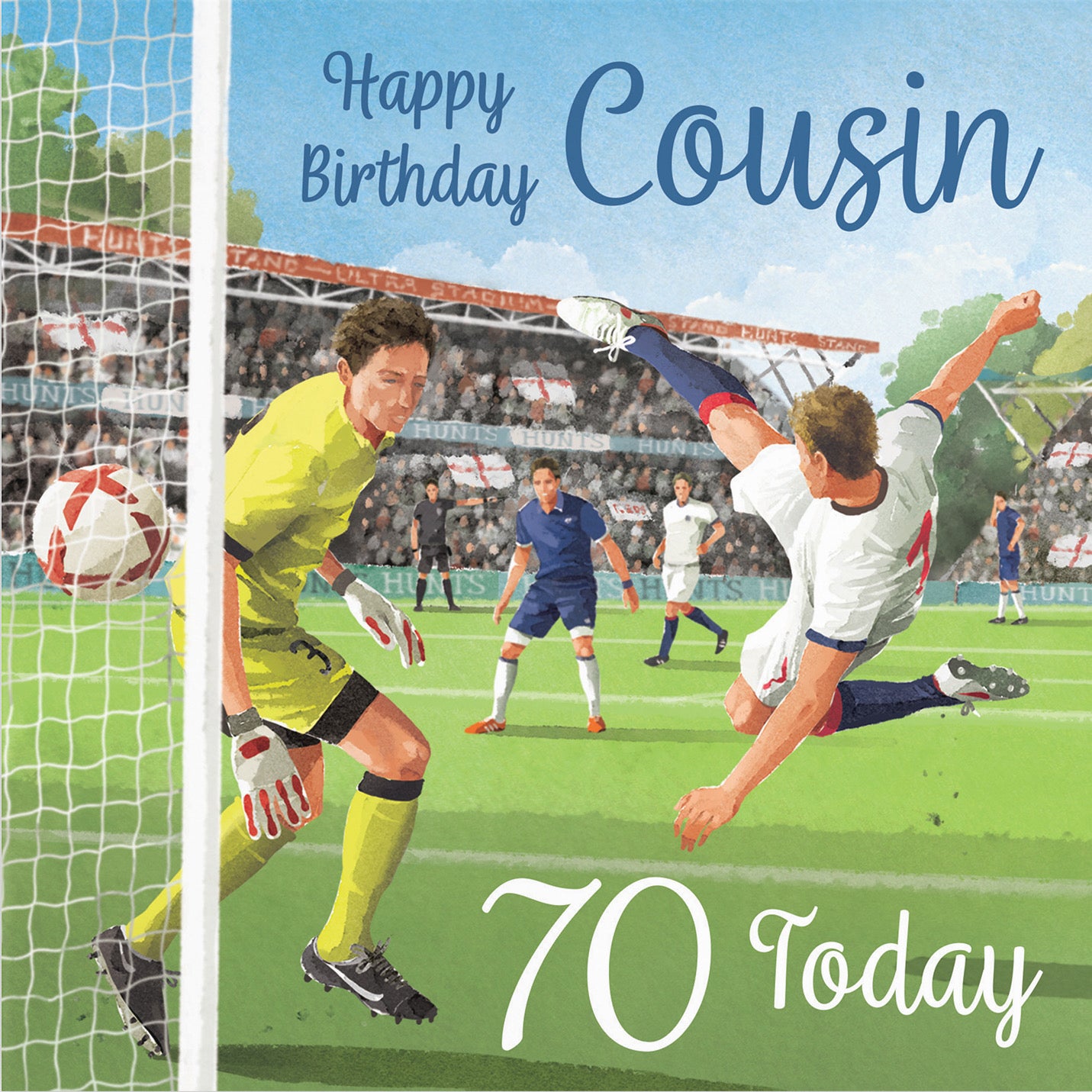 70th Cousin Football Birthday Card Milo's Gallery - Default Title (B0CNXX6XD7)