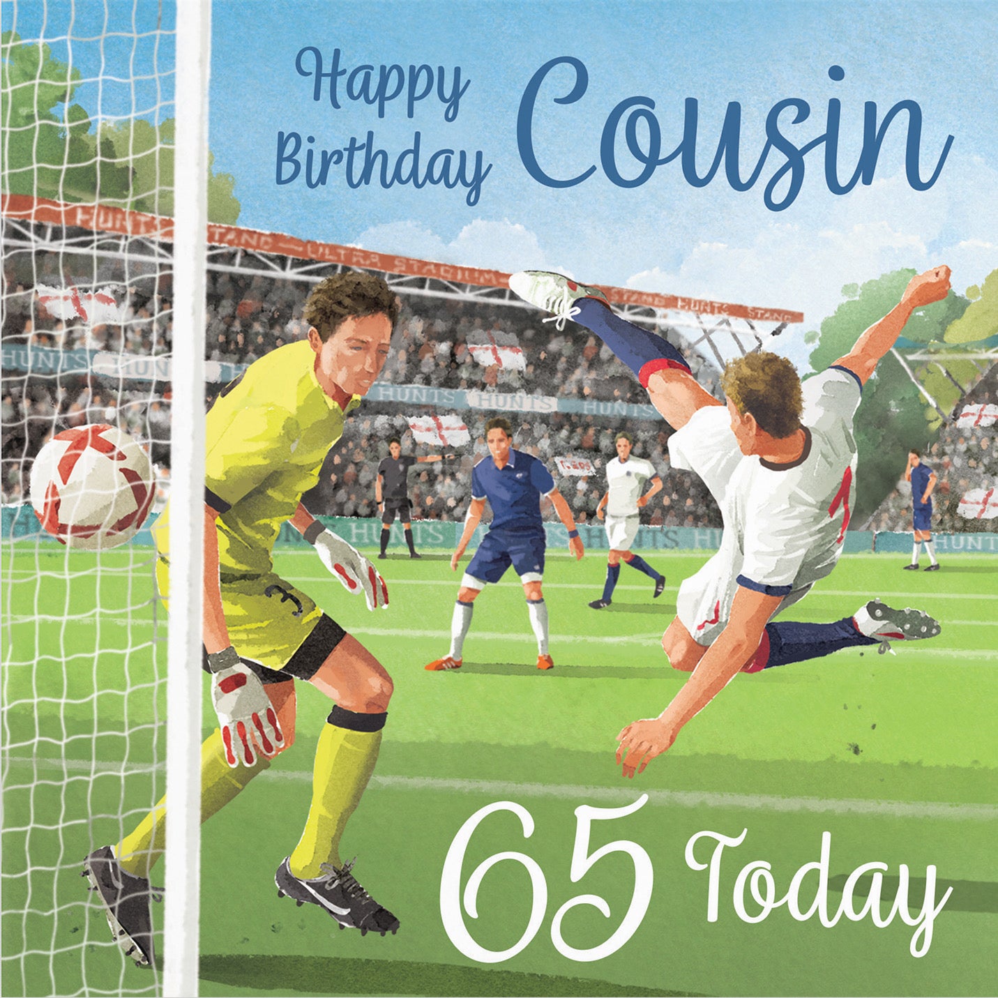 65th Cousin Football Birthday Card Milo's Gallery - Default Title (B0CNXX8DW3)