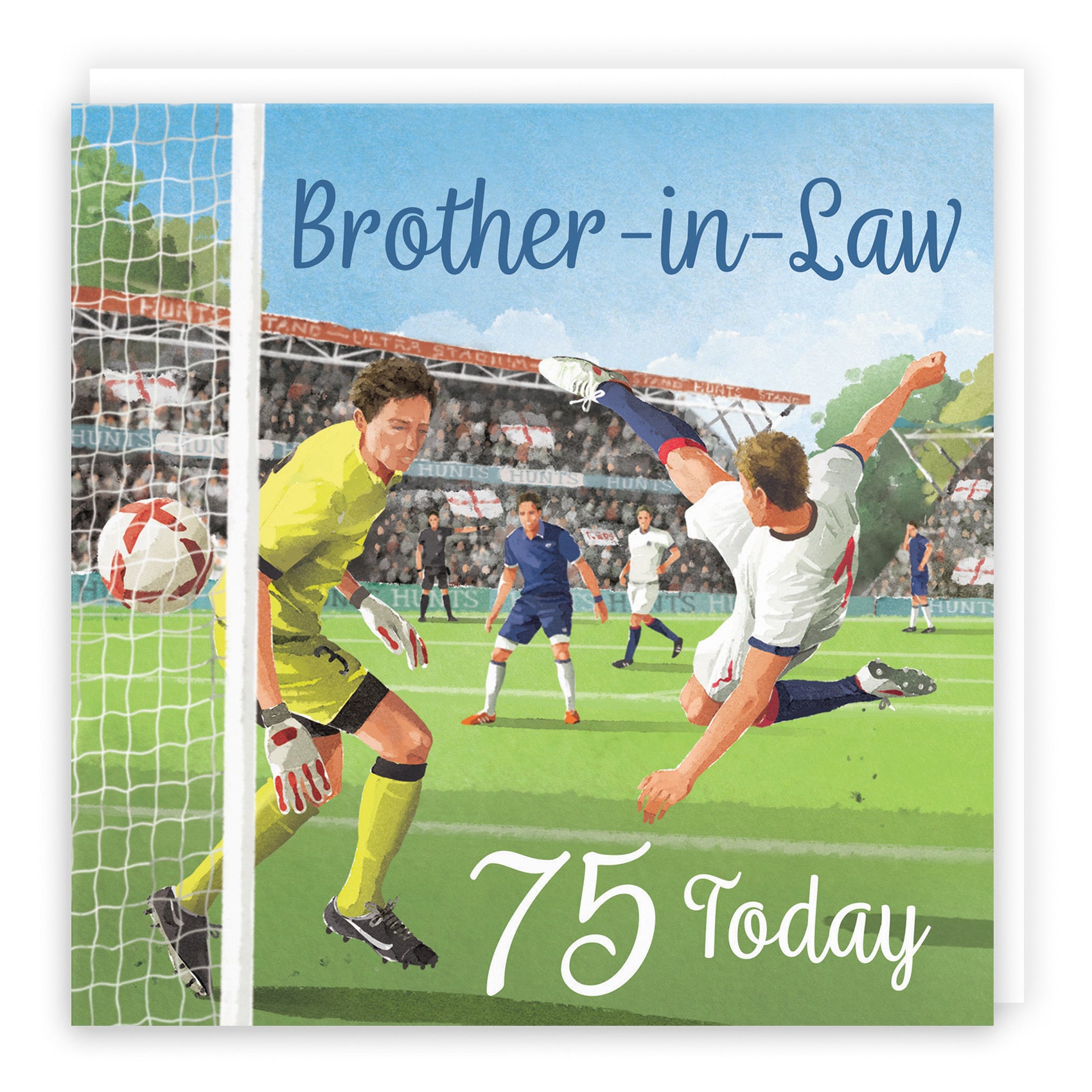 75th Brother In Law Football Birthday Card Milo's Gallery - Default Title (B0CNXXBCR9)