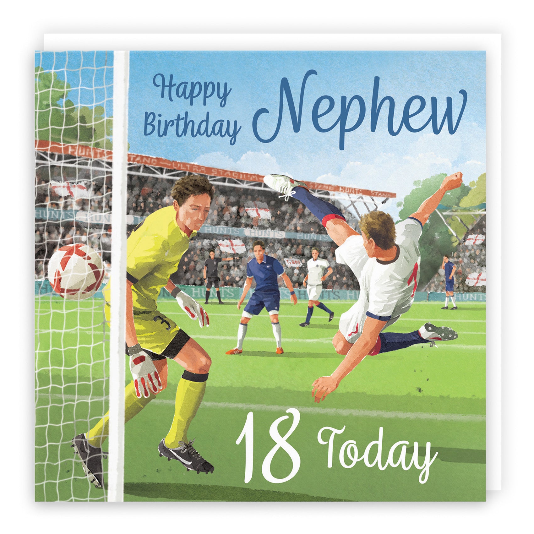 18th Nephew Football Birthday Card Milo's Gallery - Default Title (B0CNXXDLK9)