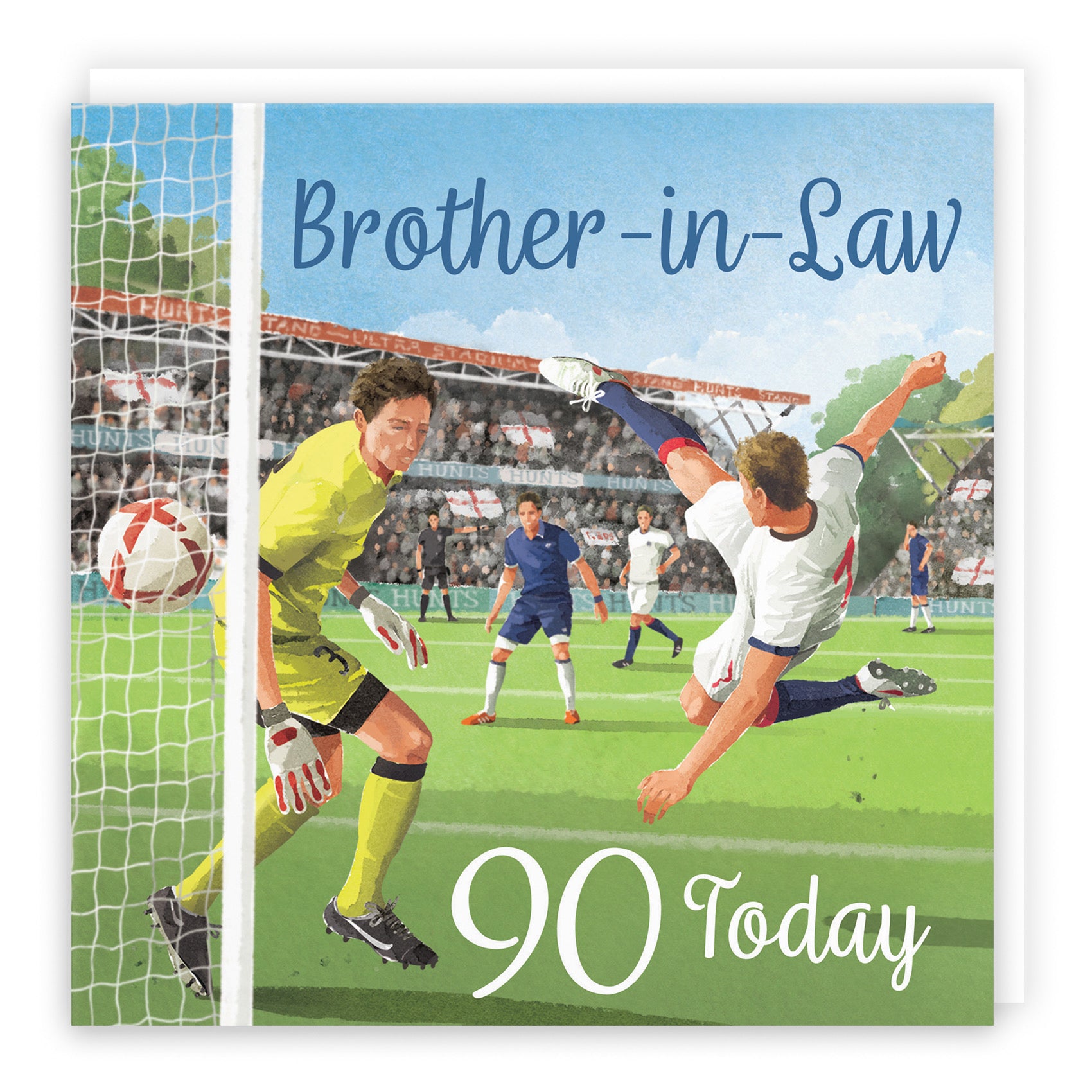 90th Brother In Law Football Birthday Card Milo's Gallery - Default Title (B0CNXXHS55)