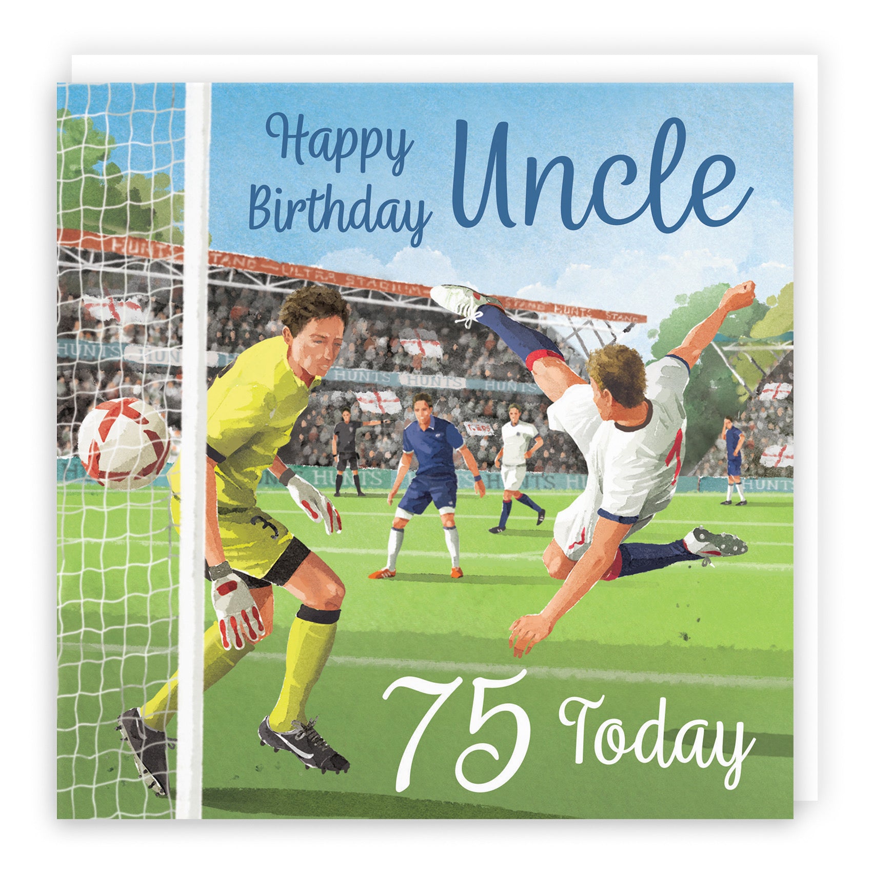 75th Uncle Football Birthday Card Milo's Gallery - Default Title (B0CNXXK1SX)