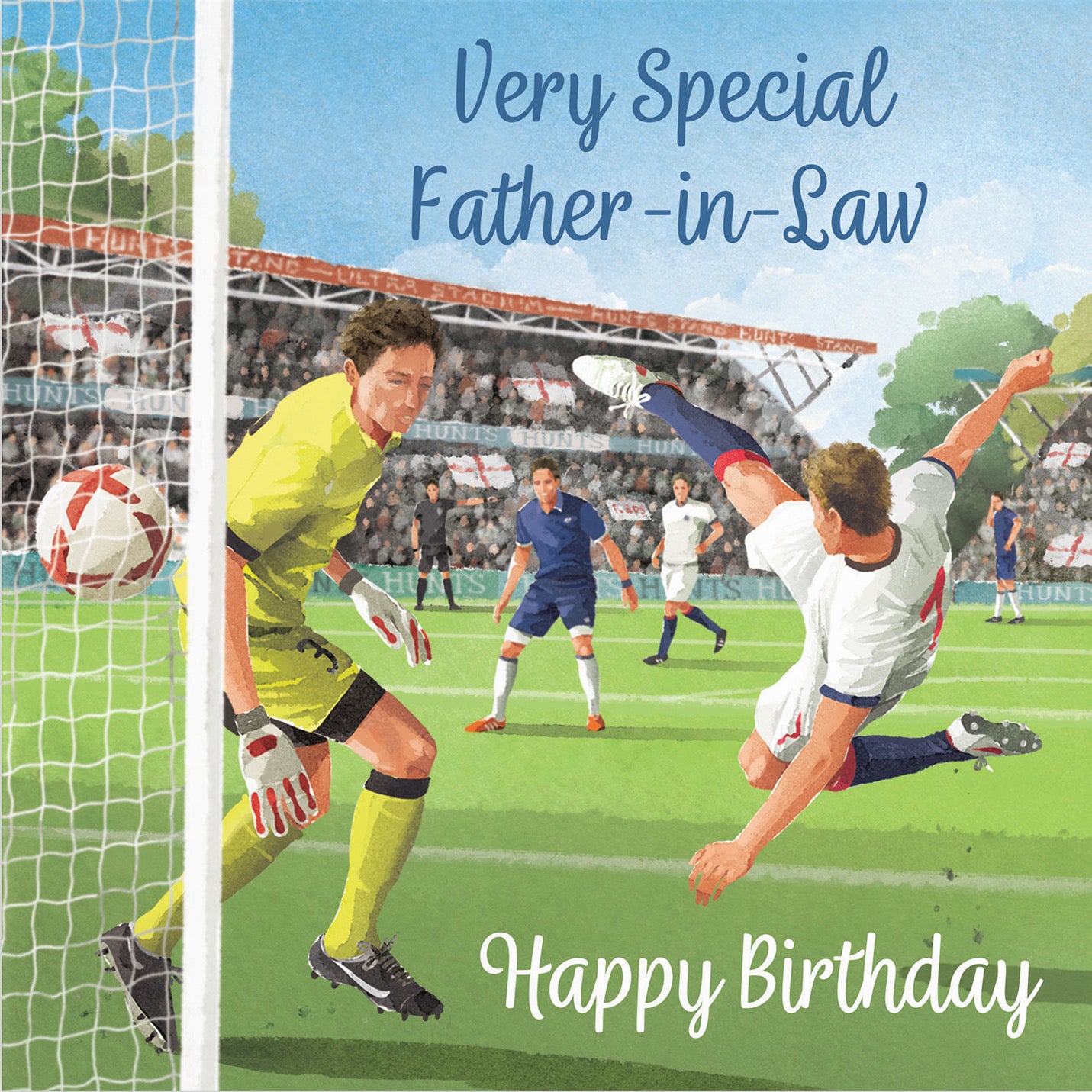 Father In Law Football Birthday Card Milo's Gallery - Default Title (B0CNXXM1VP)