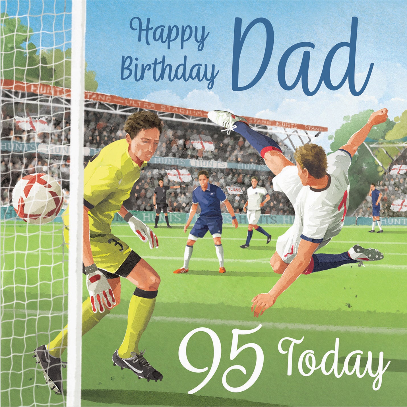 95th Dad Football Birthday Card Milo's Gallery - Default Title (B0CNXXQ62W)