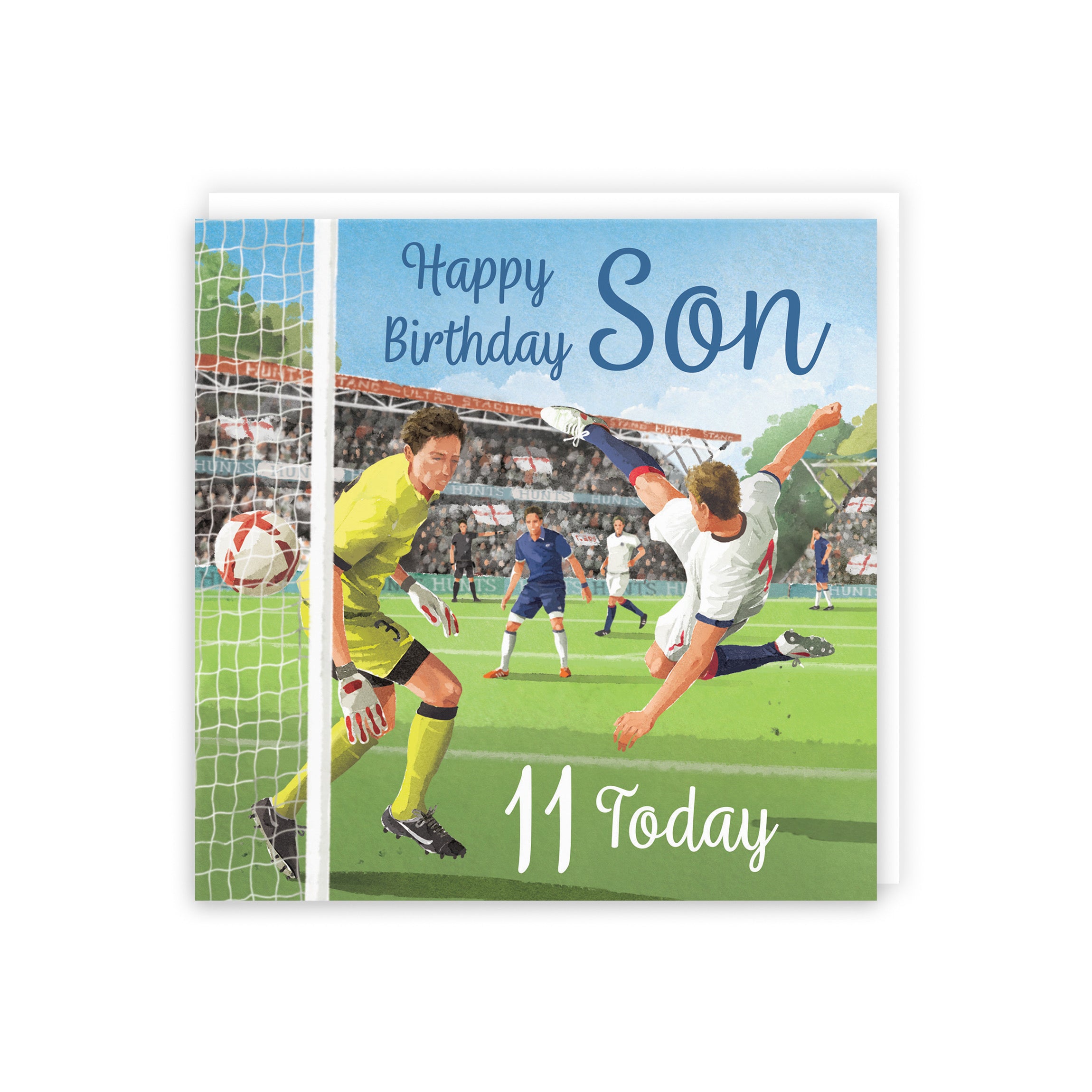 11th Son Football Birthday Card Milo's Gallery - Default Title (B0CNXXRJWB)