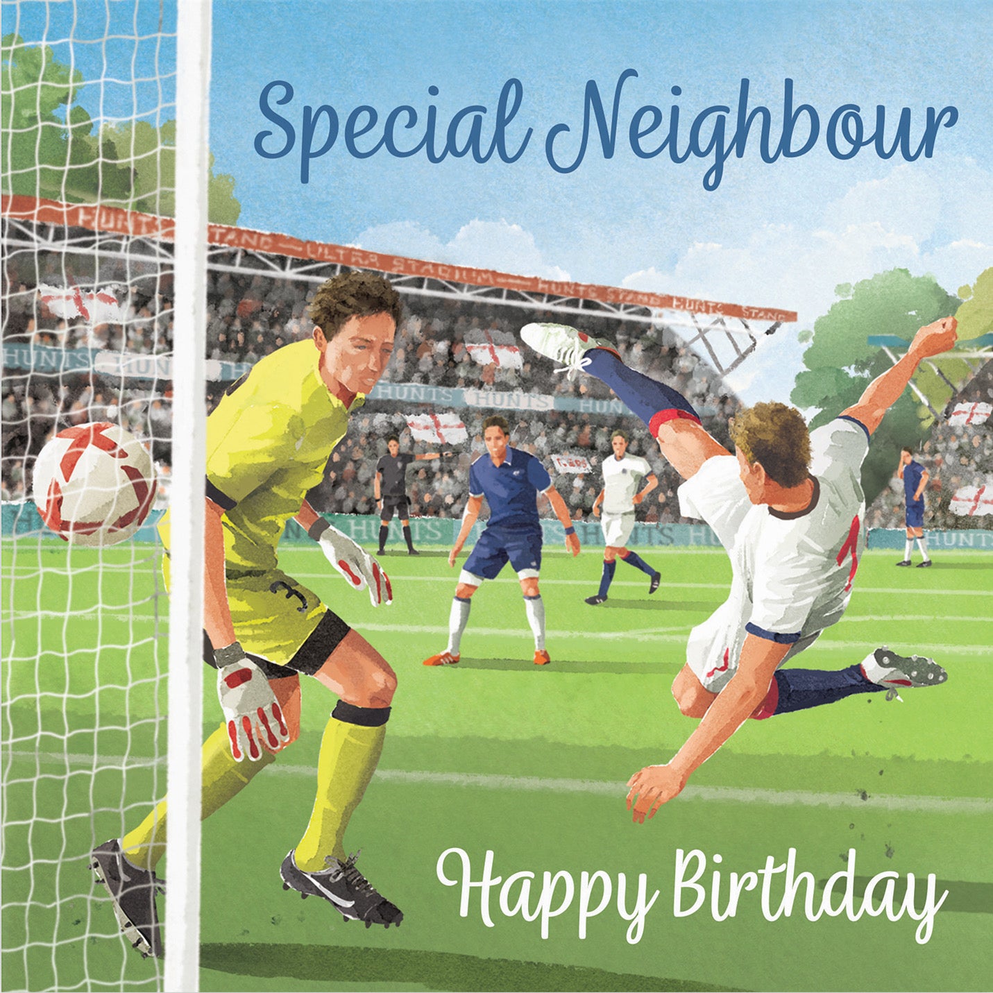 Neighbour Football Birthday Card Milo's Gallery - Default Title (B0CNXXSWB6)