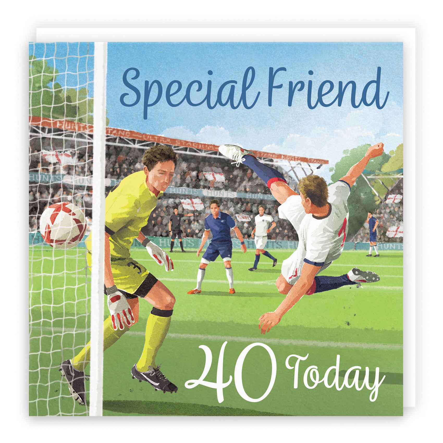 40th Friend Football Birthday Card Milo's Gallery - Default Title (B0CNXXWGGC)