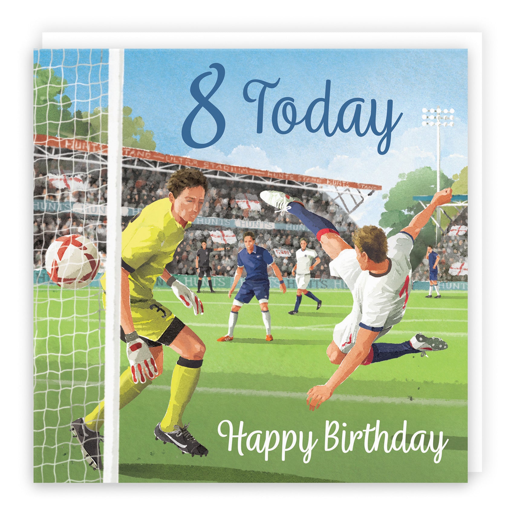 Football 8th Birthday Card Milo's Gallery - Default Title (B0CNXXY8DY)