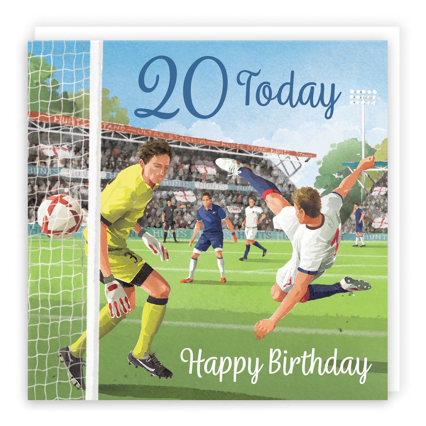 Football 20th Birthday Card Milo's Gallery - Default Title (B0CNXY1H8B)