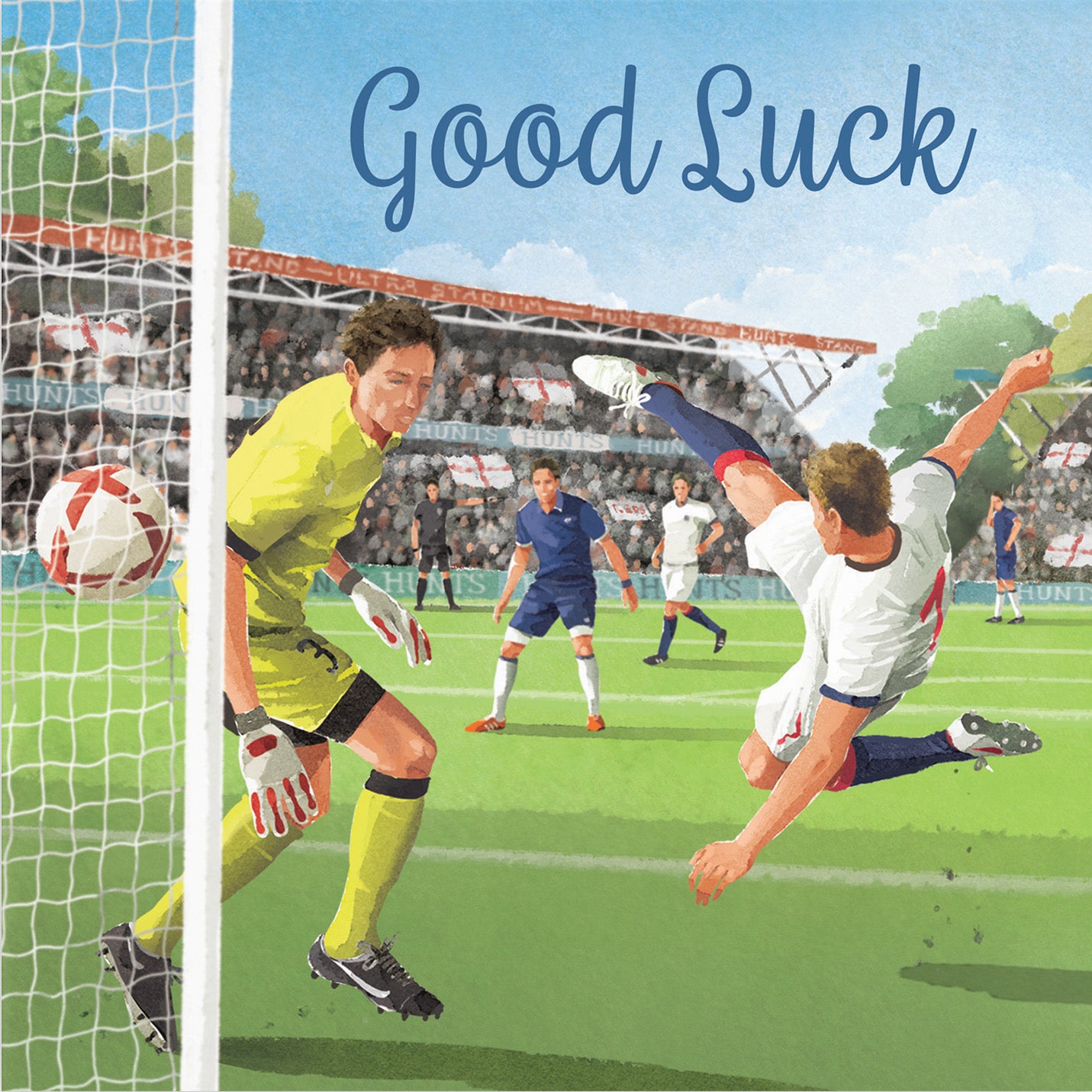 Football Good Luck Card Milo's Gallery - Default Title (B0CNXY276B)