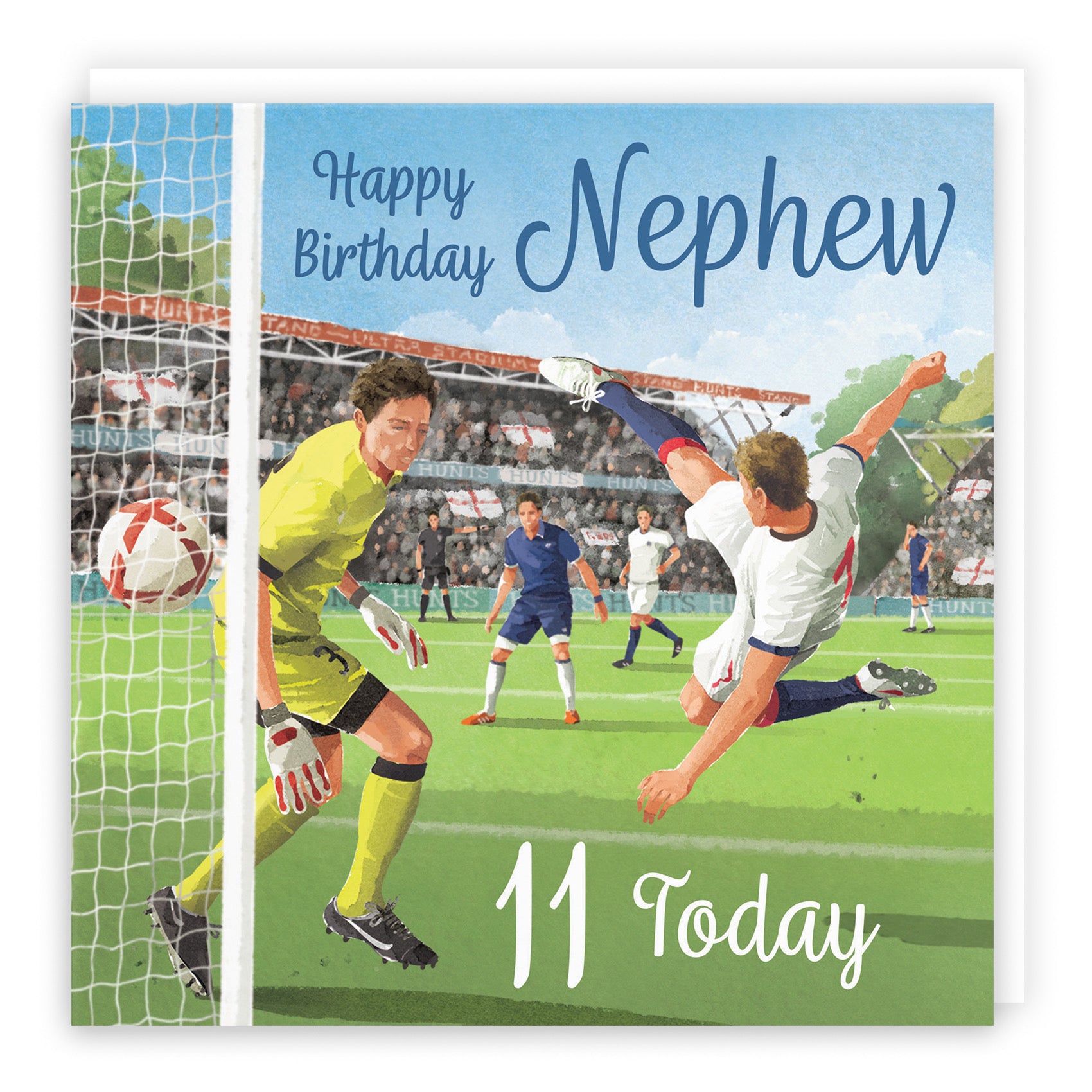 11th Nephew Football Birthday Card Milo's Gallery - Default Title (B0CNXY3F72)