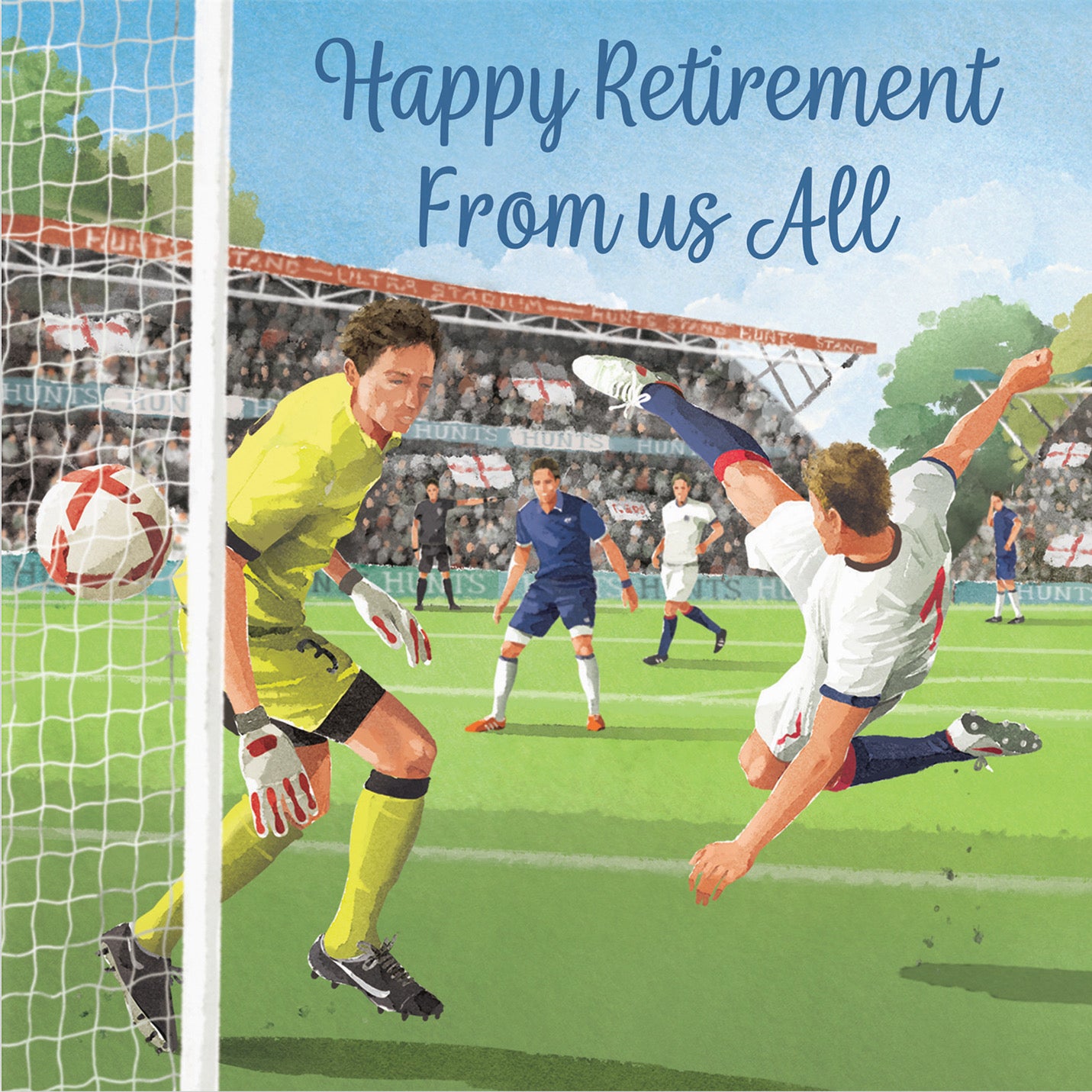 Football Retirement Card From Us All Milo's Gallery - Default Title (B0CNXY3R1C)