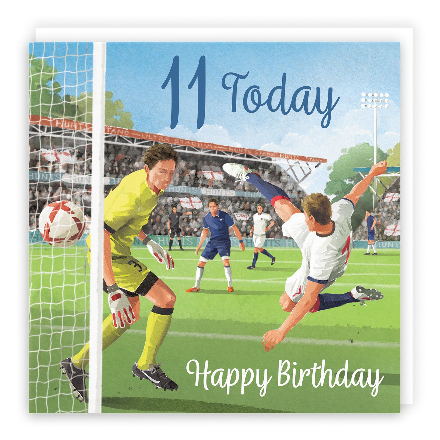 Football 11th Birthday Card Milo's Gallery - Default Title (B0CNXY58FR)