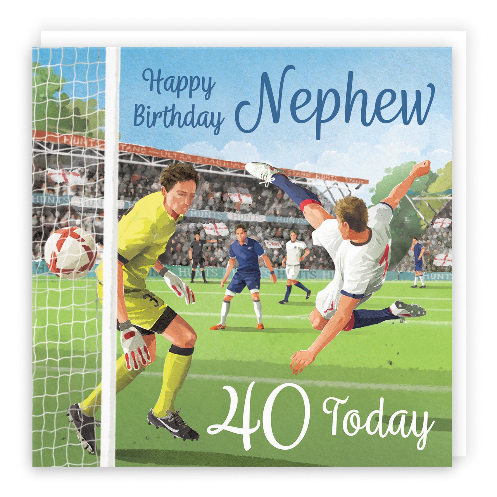 40th Nephew Football Birthday Card Milo's Gallery - Default Title (B0CNXY77NG)