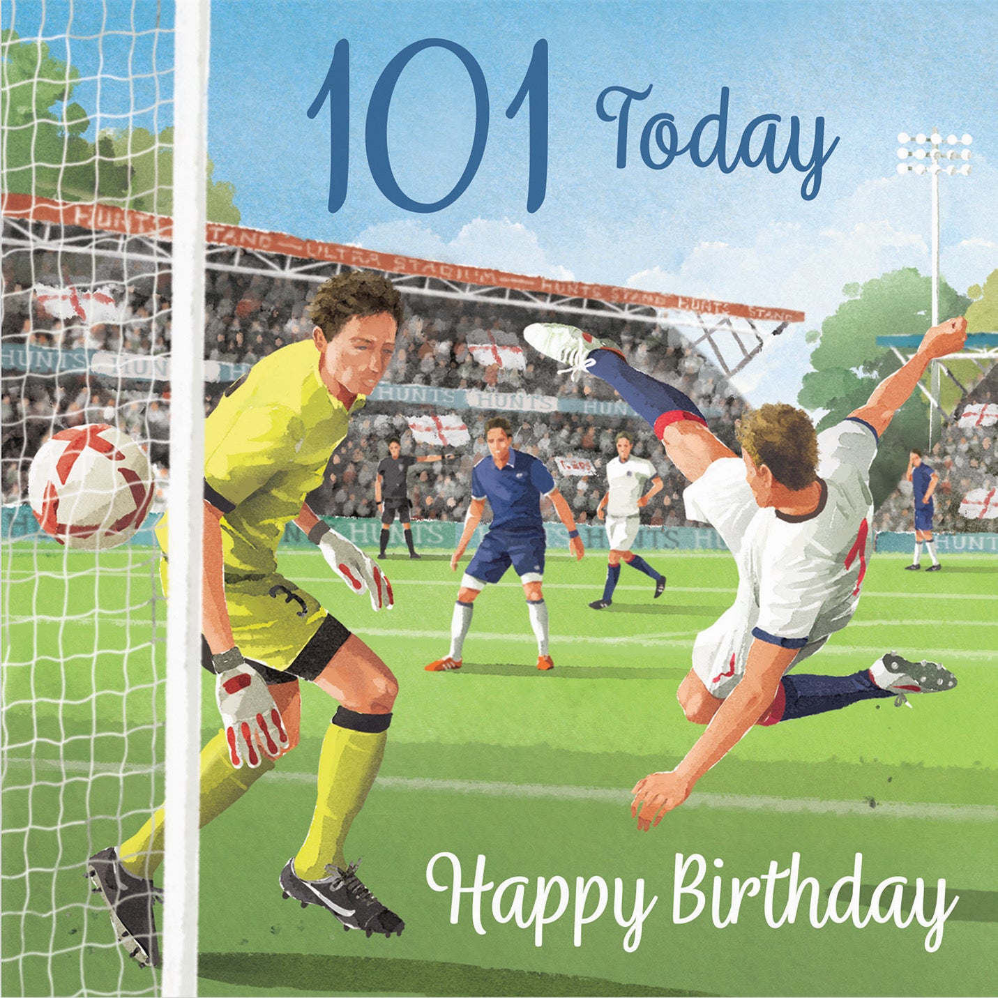 Football 101st Birthday Card Milo's Gallery - Default Title (B0CNXY8DY1)