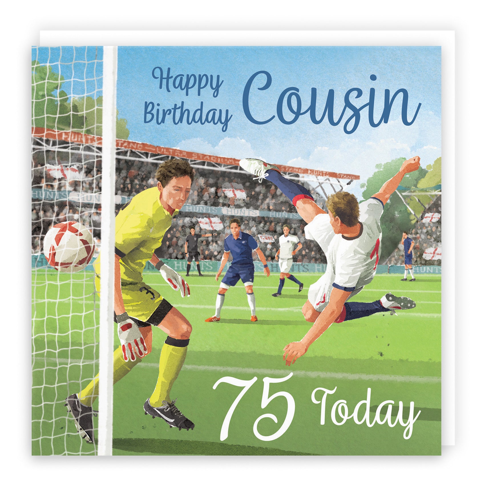 75th Cousin Football Birthday Card Milo's Gallery - Default Title (B0CNXY8V9M)