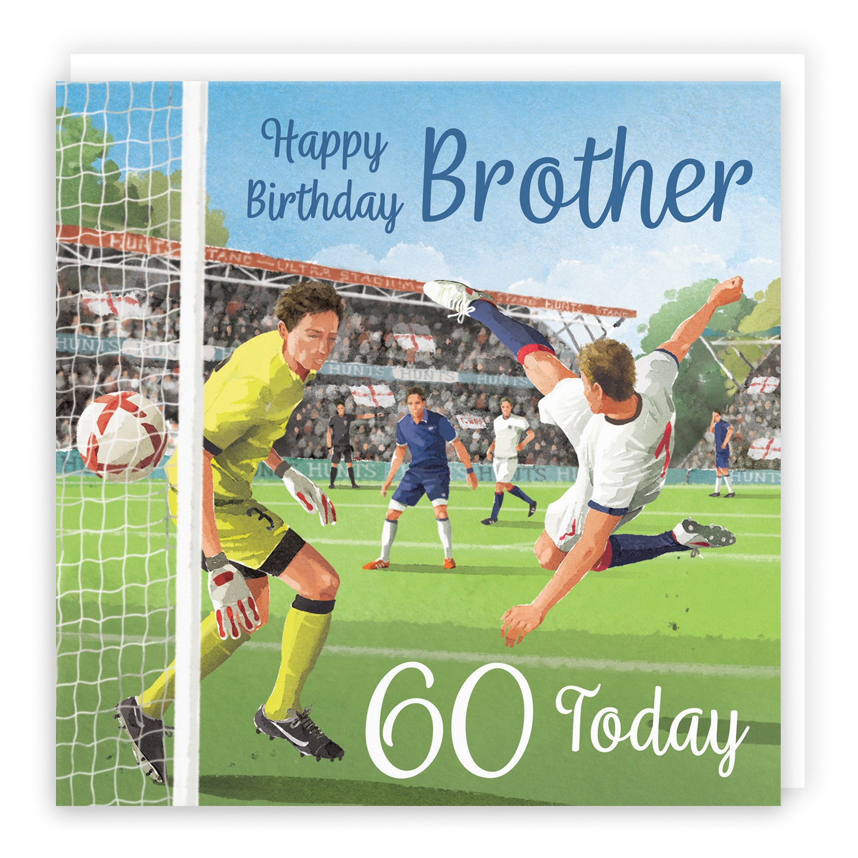 60th Brother Football Birthday Card Milo's Gallery - Default Title (B0CNXYC2HK)