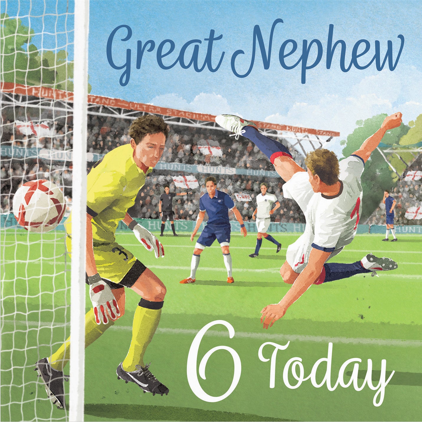 6th Great Nephew Football Birthday Card Milo's Gallery - Default Title (B0CNXYDHLF)