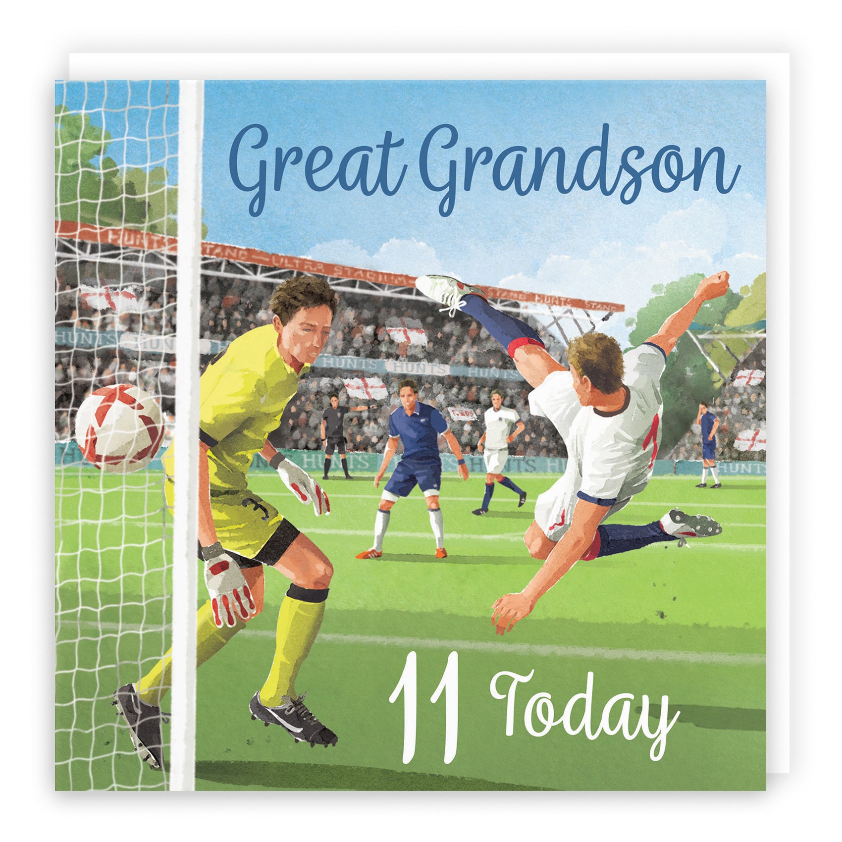 11th Great Grandson Football Birthday Card Milo's Gallery - Default Title (B0CNXYG3GS)