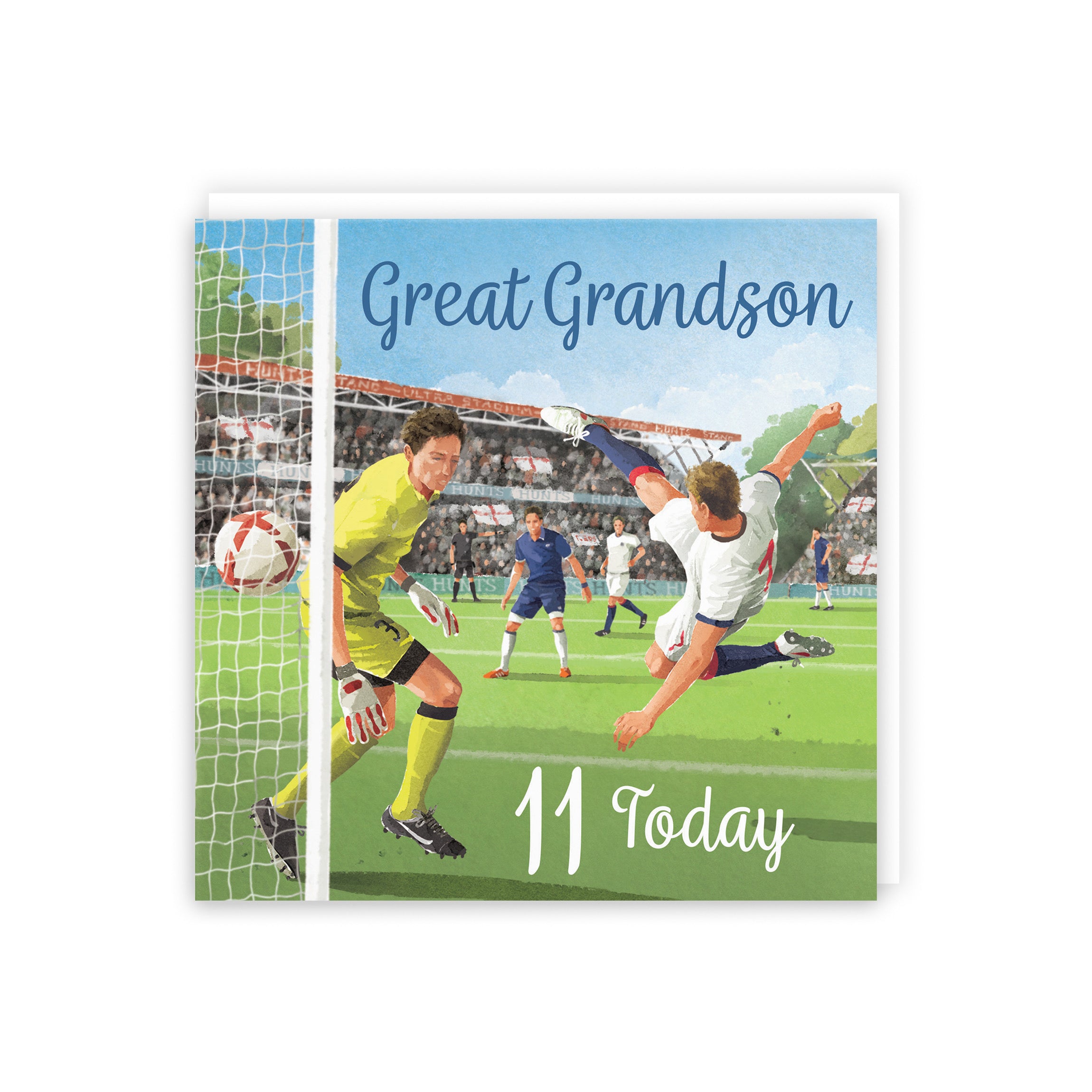 11th Great Grandson Football Birthday Card Milo's Gallery - Default Title (B0CNXYG3GS)