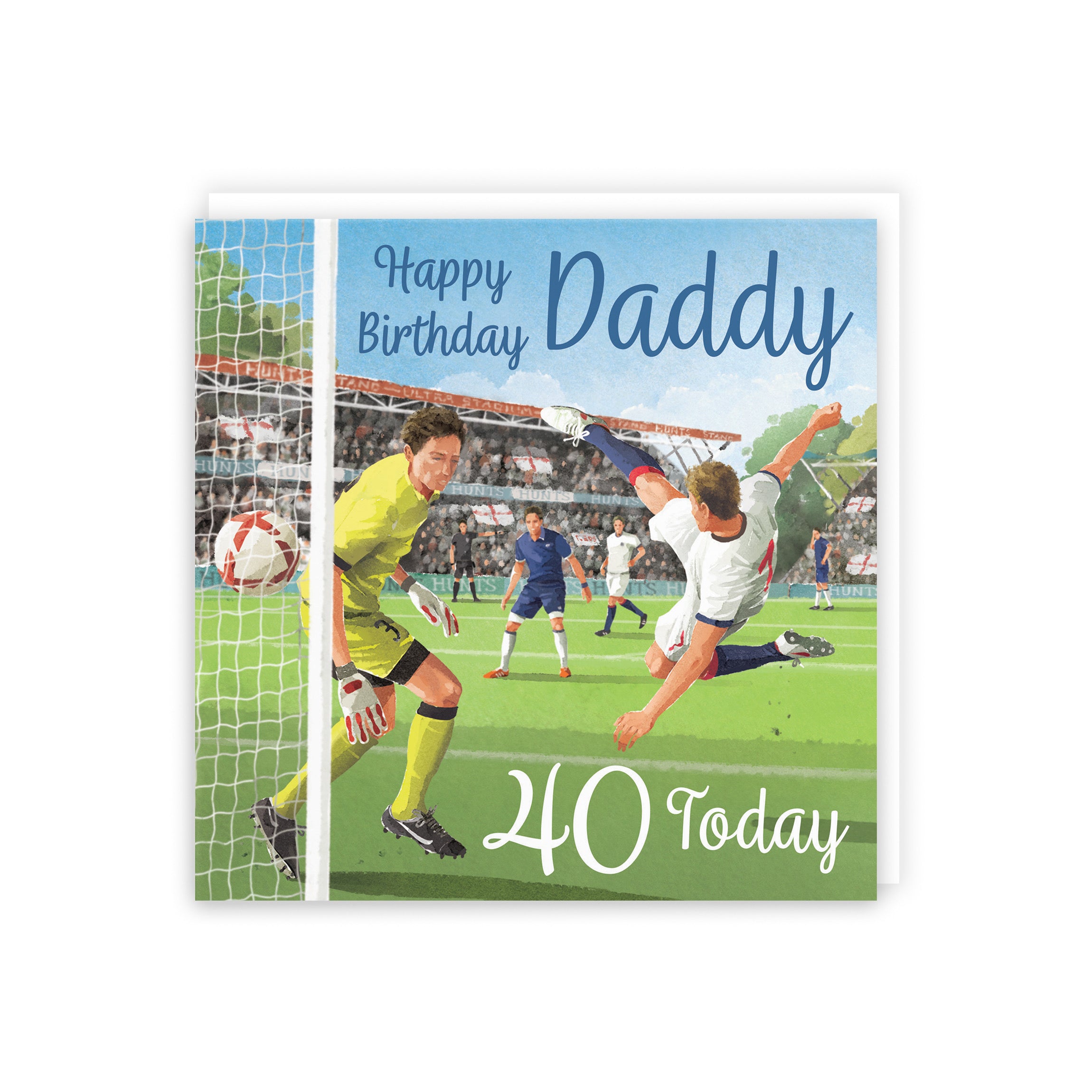 40th Daddy Football Birthday Card Milo's Gallery - Default Title (B0CNXYMD4N)