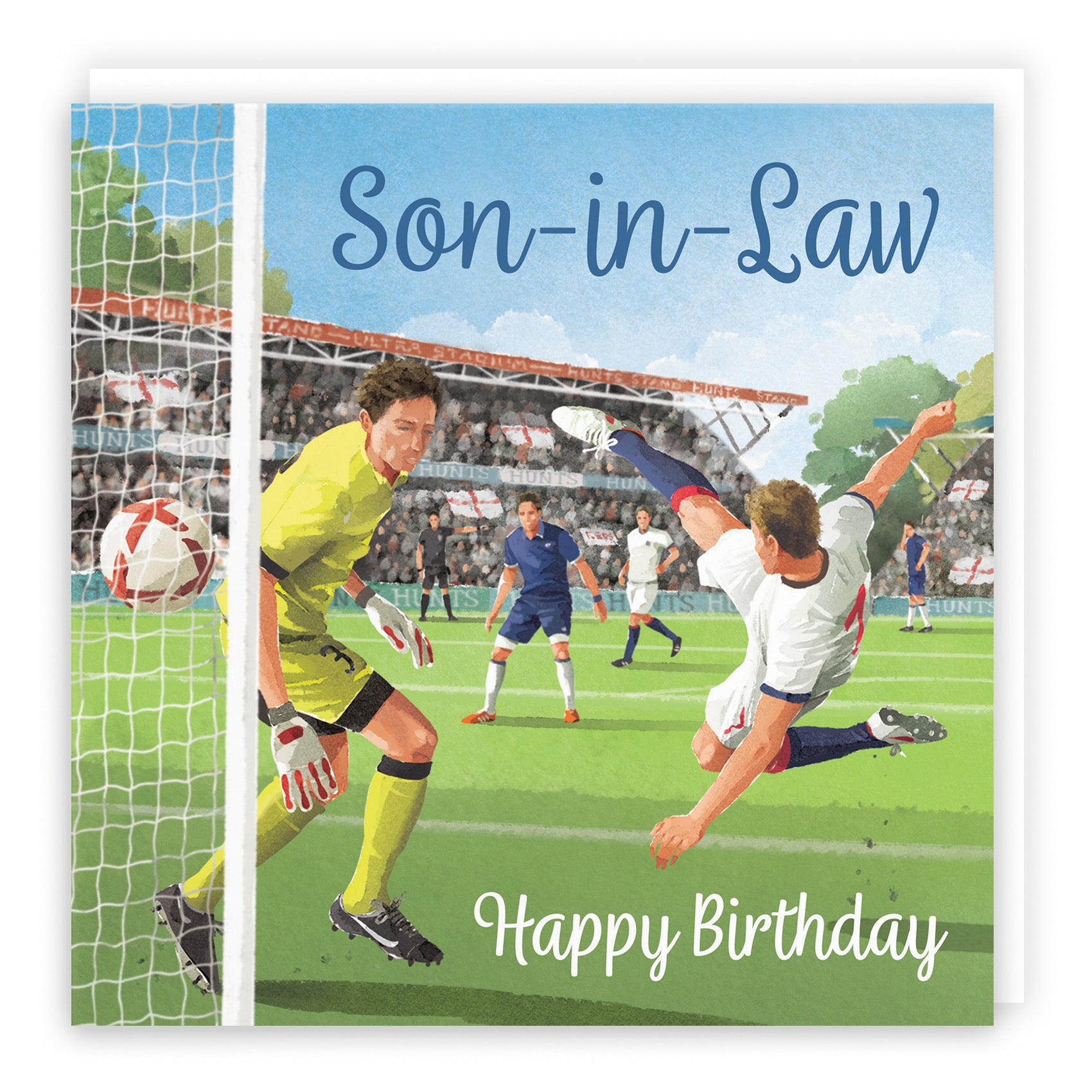 Son In Law Football Birthday Card Milo's Gallery - Default Title (B0CNXYMZCL)