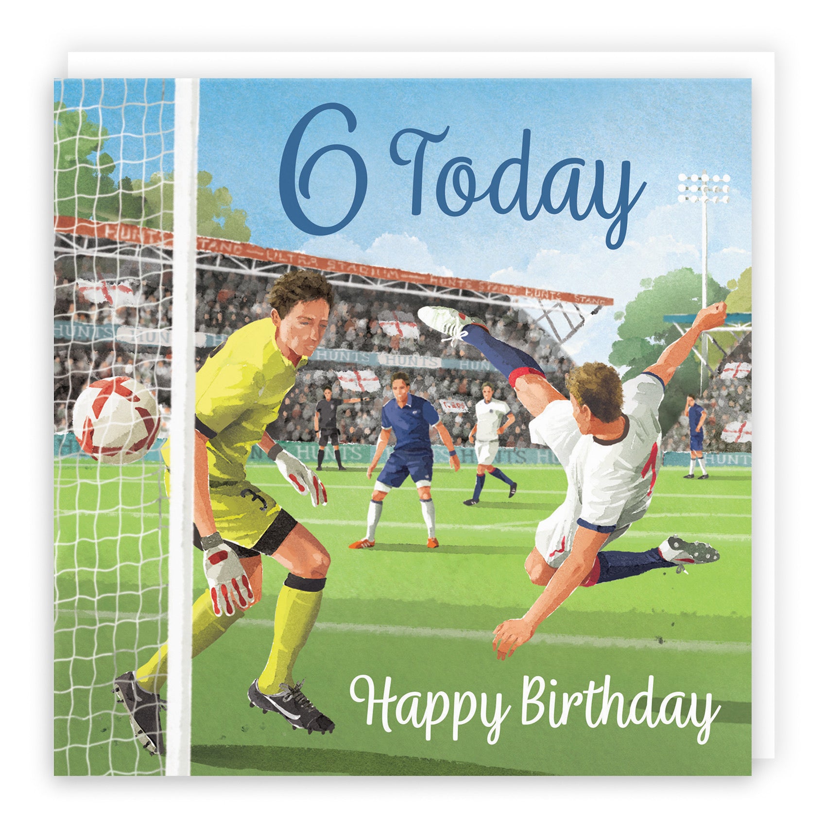 Football 6th Birthday Card Milo's Gallery - Default Title (B0CNXYN9JY)