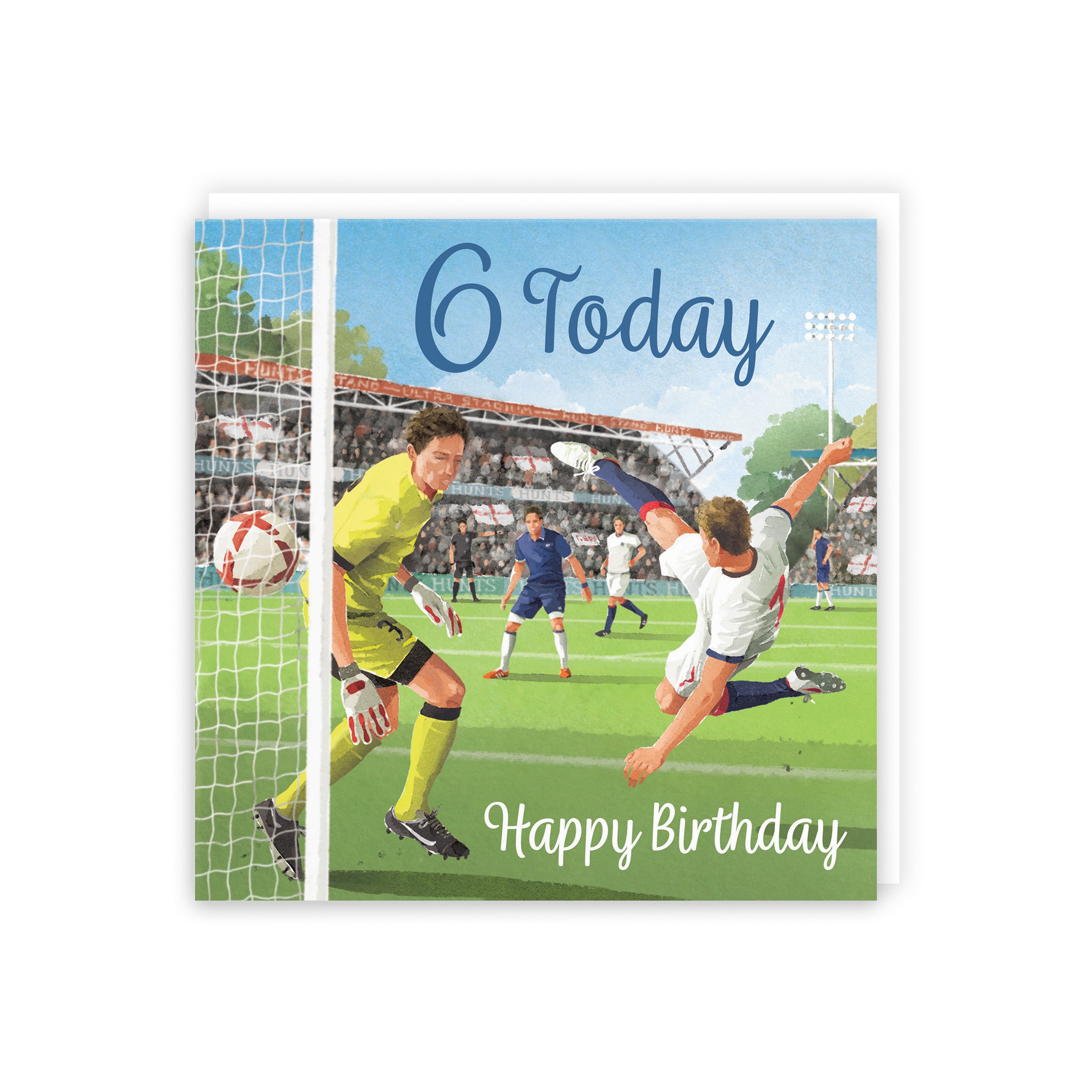 Football 6th Birthday Card Milo's Gallery - Default Title (B0CNXYN9JY)