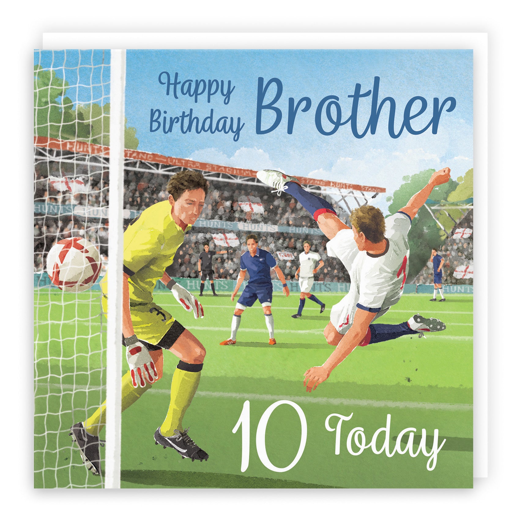 10th Brother Football Birthday Card Milo's Gallery - Default Title (B0CNXYQRNC)