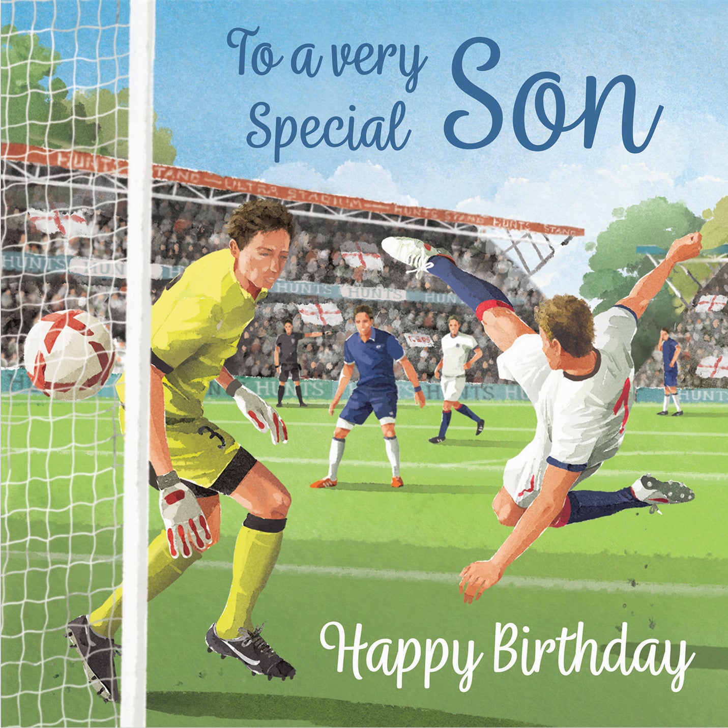 Son Football Birthday Card Milo's Gallery - Default Title (B0CNXYSZR1)