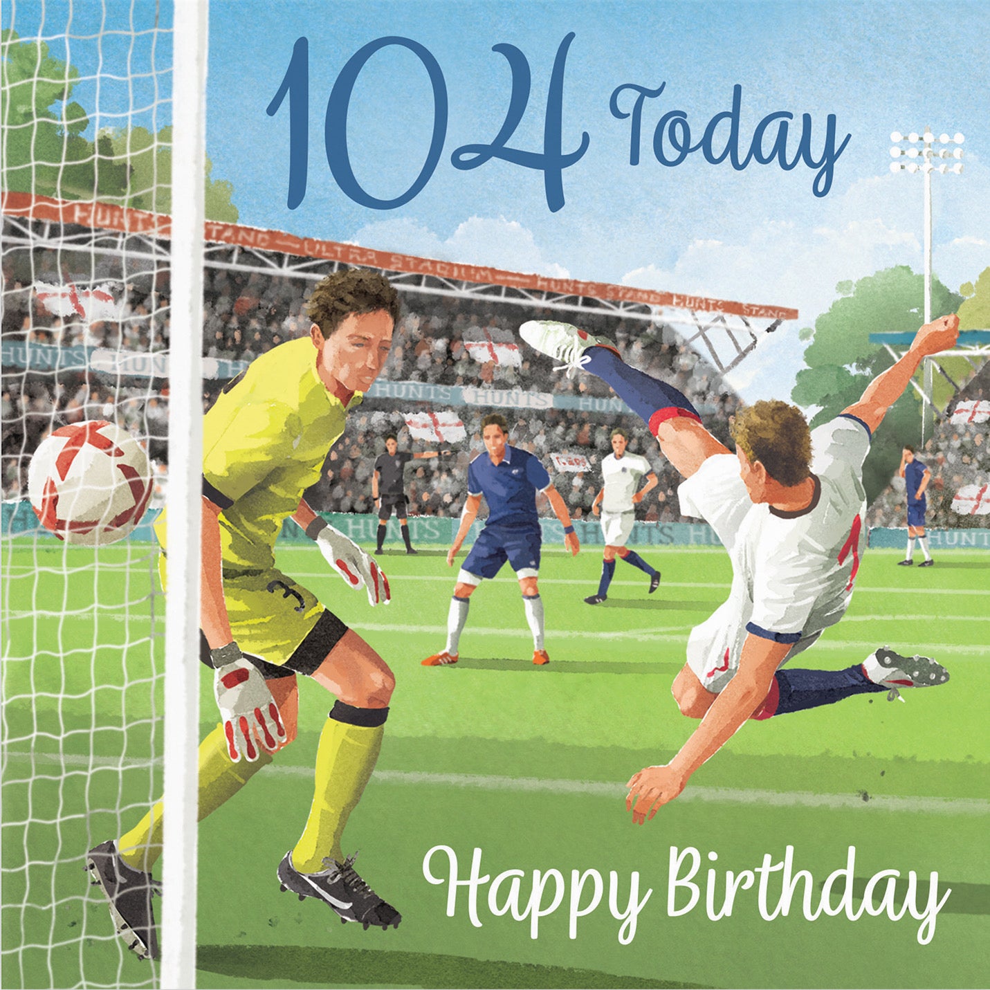 Football 104th Birthday Card Milo's Gallery - Default Title (B0CNXZ8LM7)