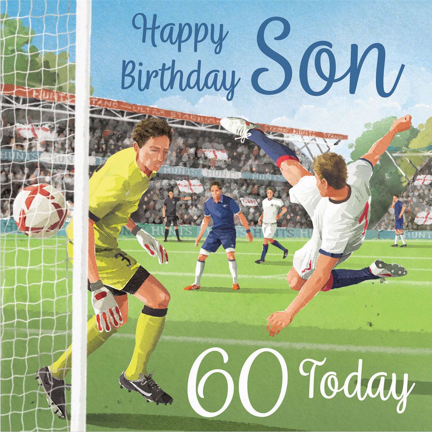 60th Son Football Birthday Card Milo's Gallery - Default Title (B0CNXZFQP6)